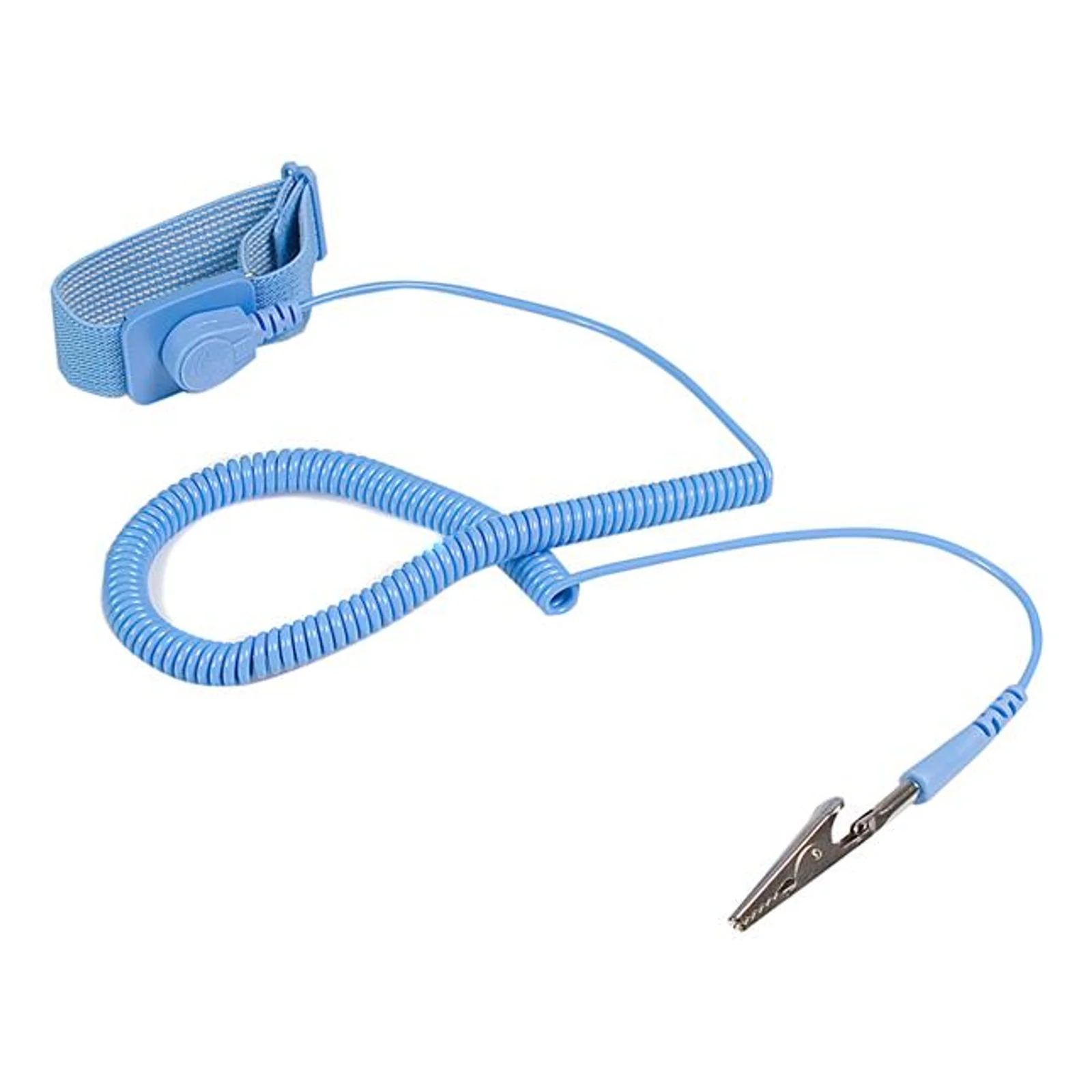 Bracelet anti-statique avec câble de mise à la terre et protection contre surtensions / ESD (DES)