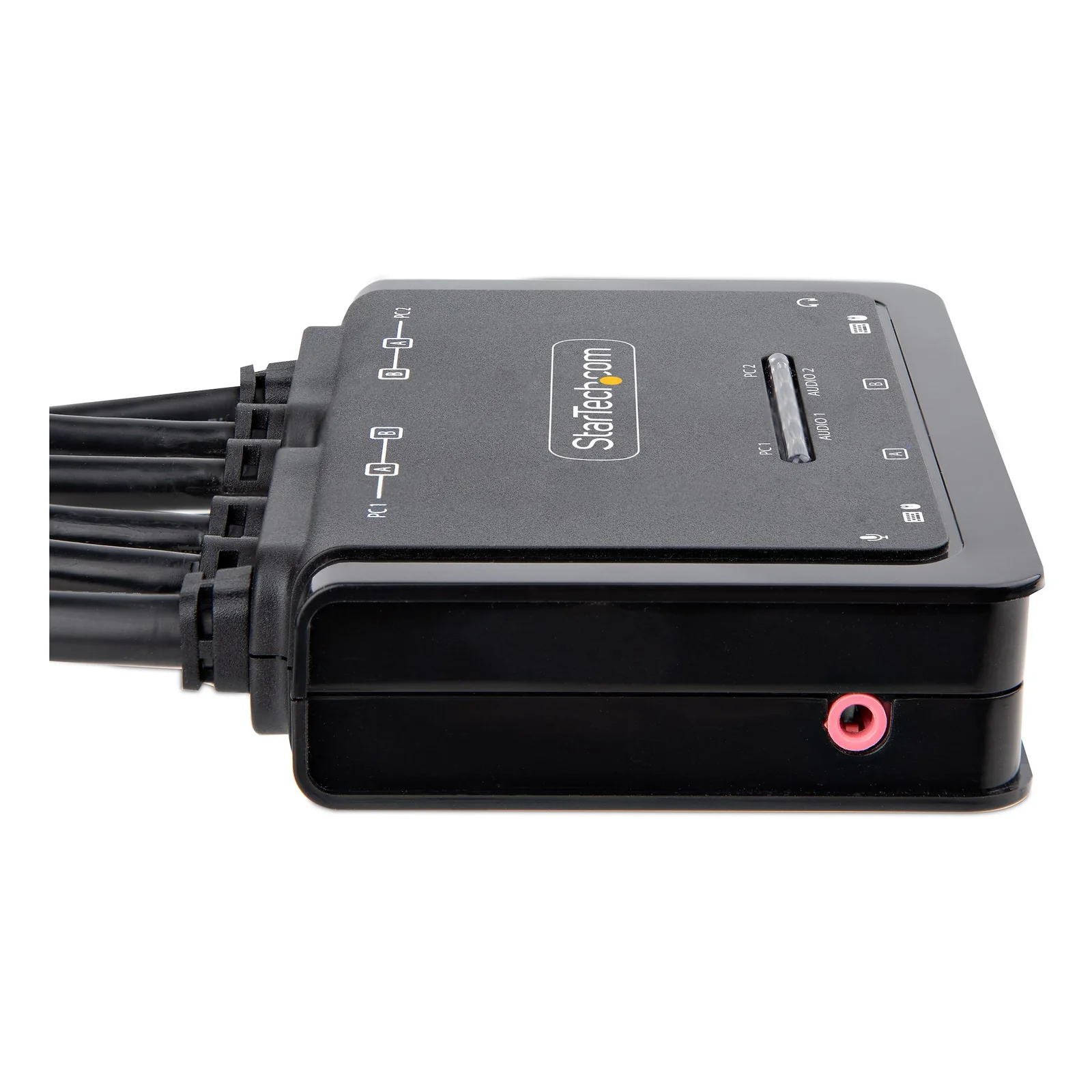 StarTech.com C2-DH46-UA2-CBL-KVM commutateur écran, clavier et souris Noir