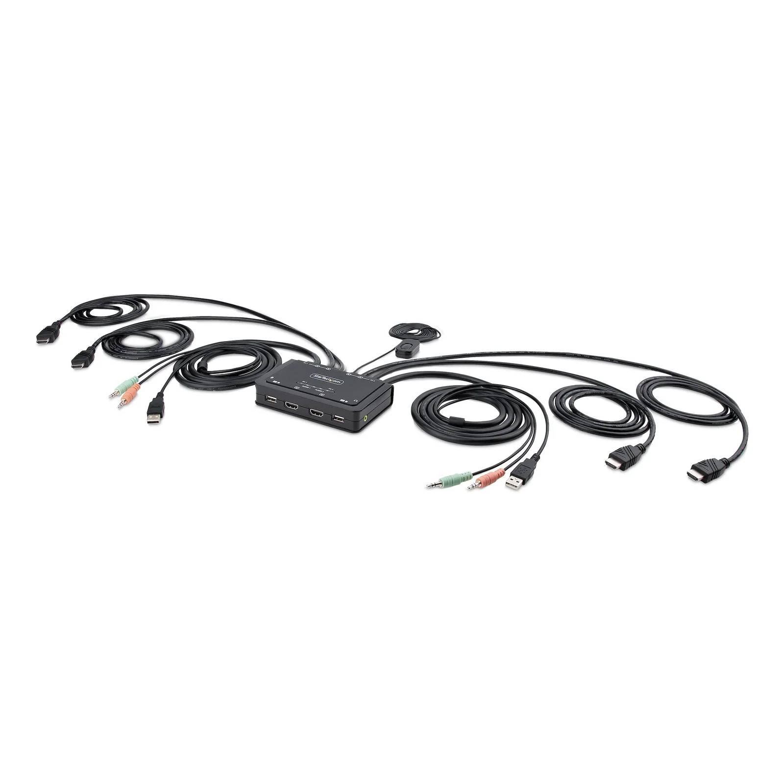 C2-DH46-UA2-CBL-KVM commutateur écran, clavier et souris Noir