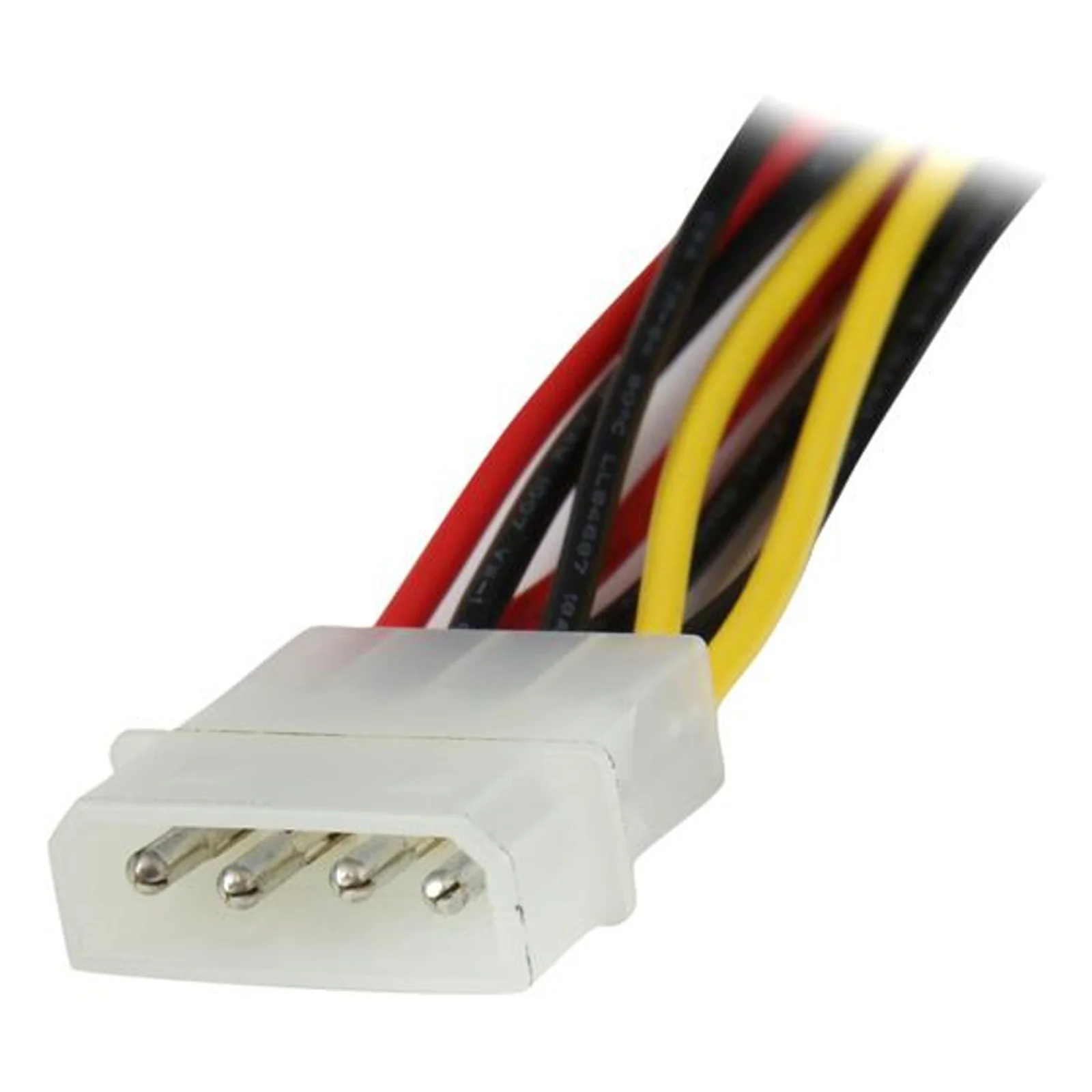 StarTech.com Câble adaptateur d'alimentation interne LP4 (4 broches) - Mâle vers 2x SATA femelle - 30 cm