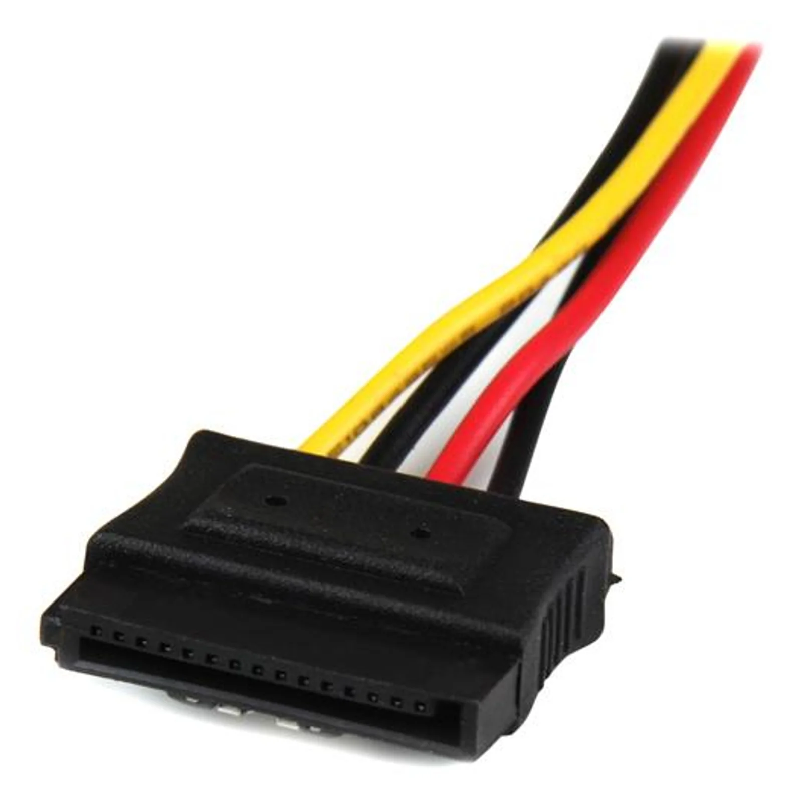 StarTech.com Câble adaptateur d'alimentation interne LP4 (4 broches) - Mâle vers 2x SATA femelle - 30 cm