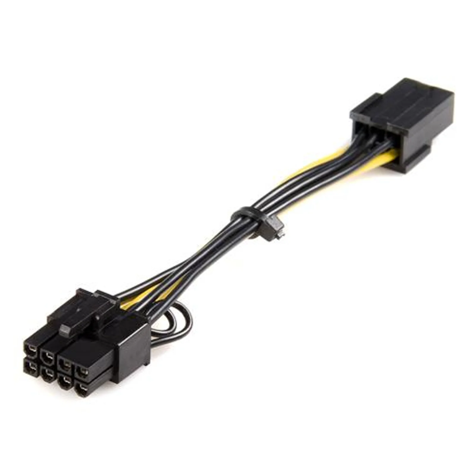 Câble adaptateur d'alimentation PCI Express à 6 broches vers 8 broches de 15 cm - F/M