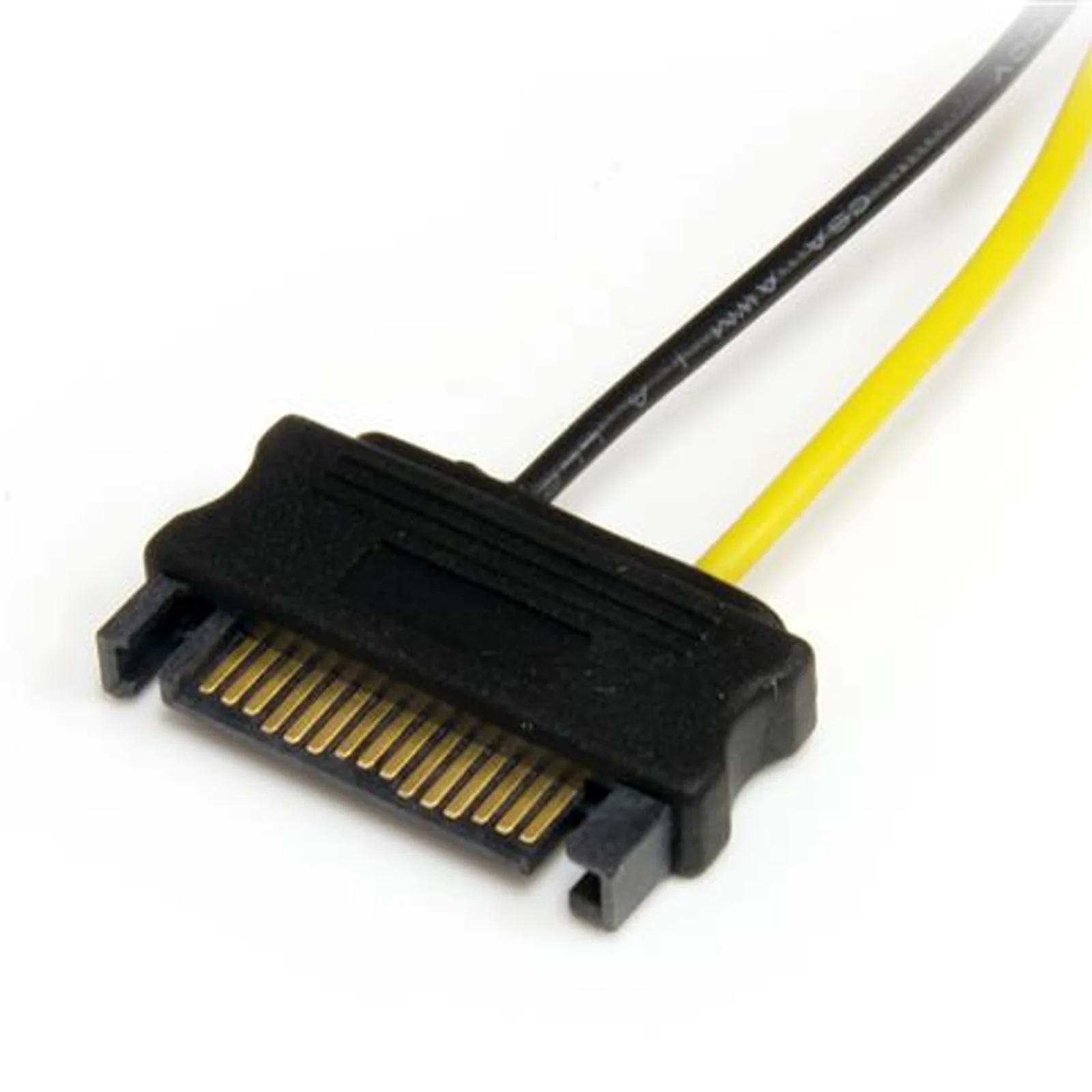 StarTech.com Câble adaptateur d'alimentation SATA vers carte vidéo PCI Express 6 broches de 15 cm