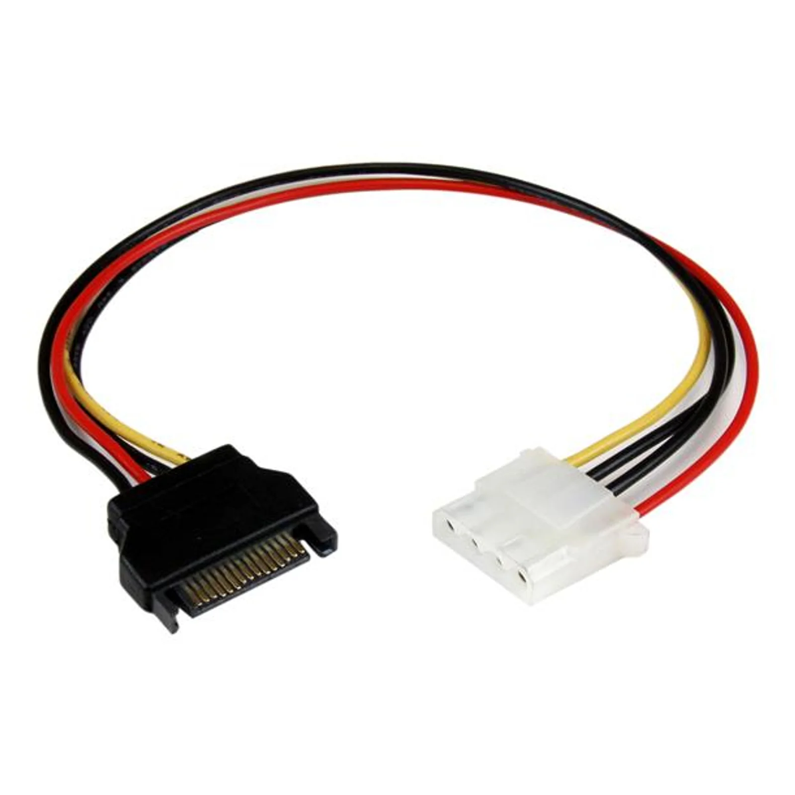 Câble adaptateur d'alimentation SATA vers LP4 30 cm - F/M