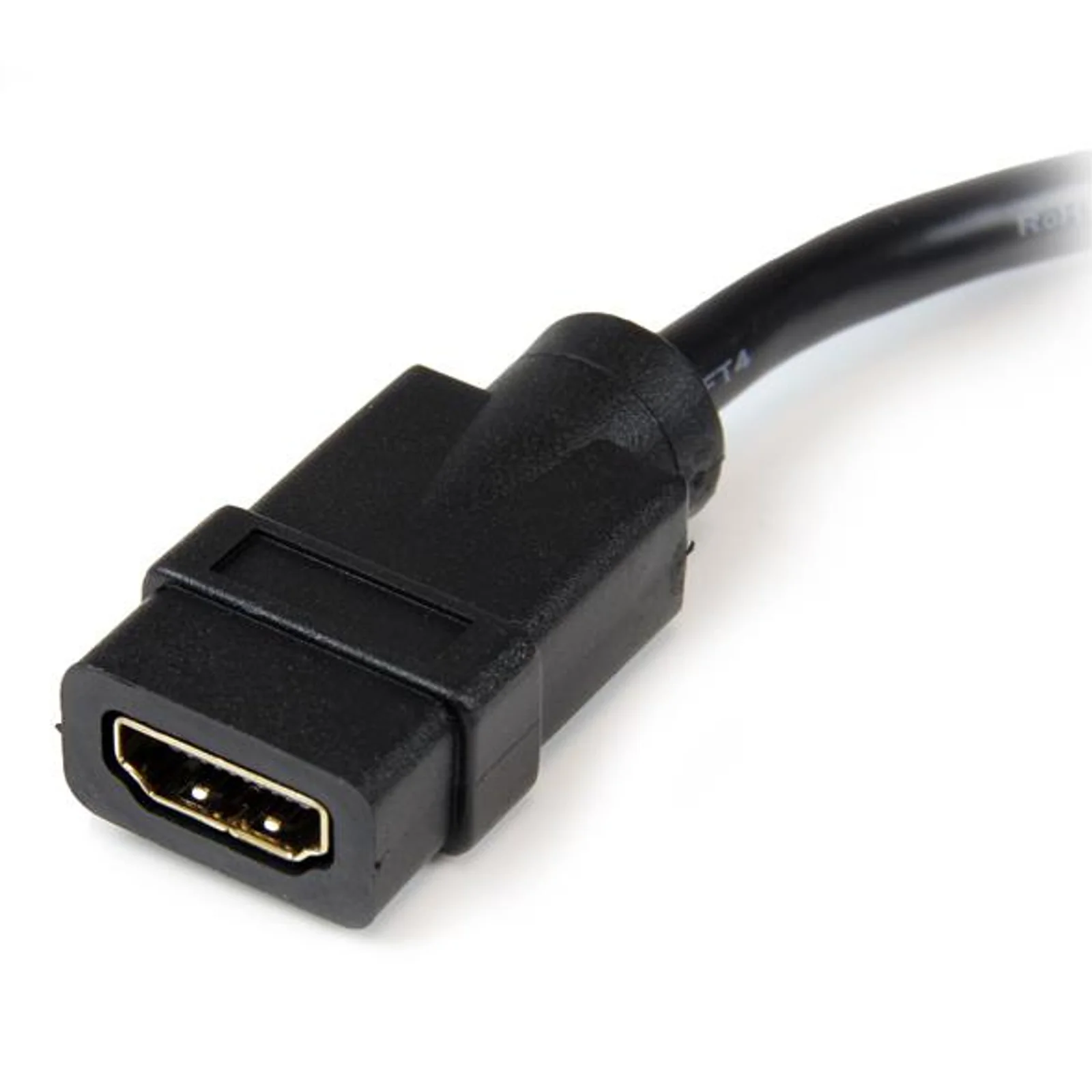StarTech.com Câble adaptateur vidéo de 20 cm HDMI vers DVI-D - HDMI femelle vers DVI mâle