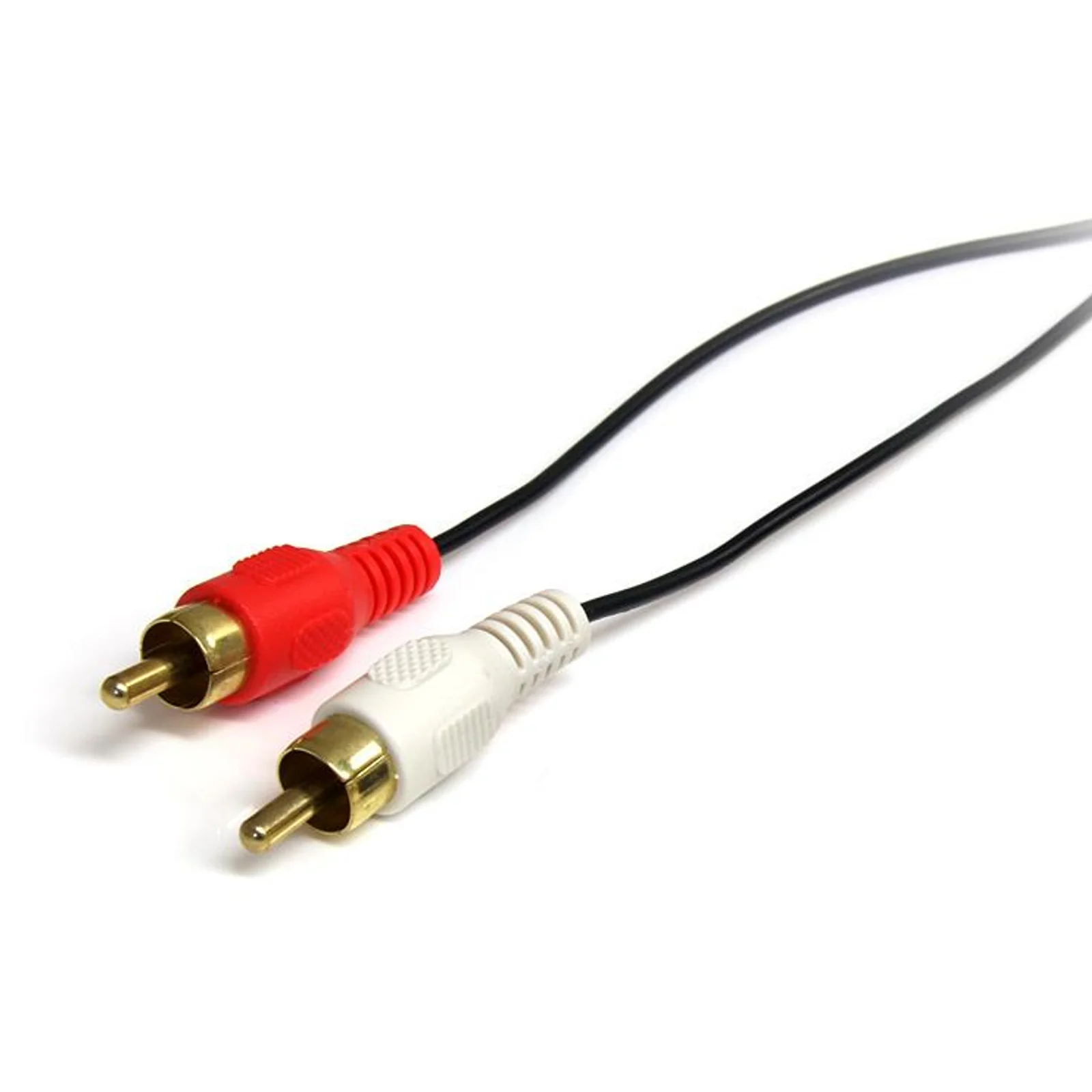 StarTech.com Câble audio stéréo de 1 m - Mâle 3,5 mm vers mâle 2 x RCA