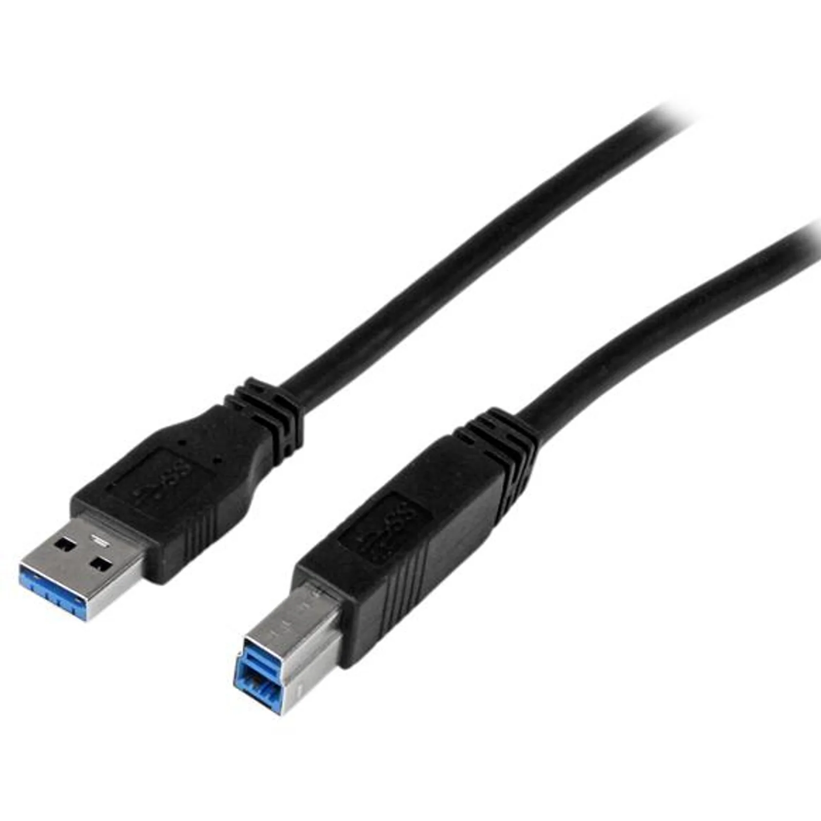 Câble Certifié USB 3.0 A vers B 1 m - M/M - Cordon USB3 SuperSpeed USB A USB B