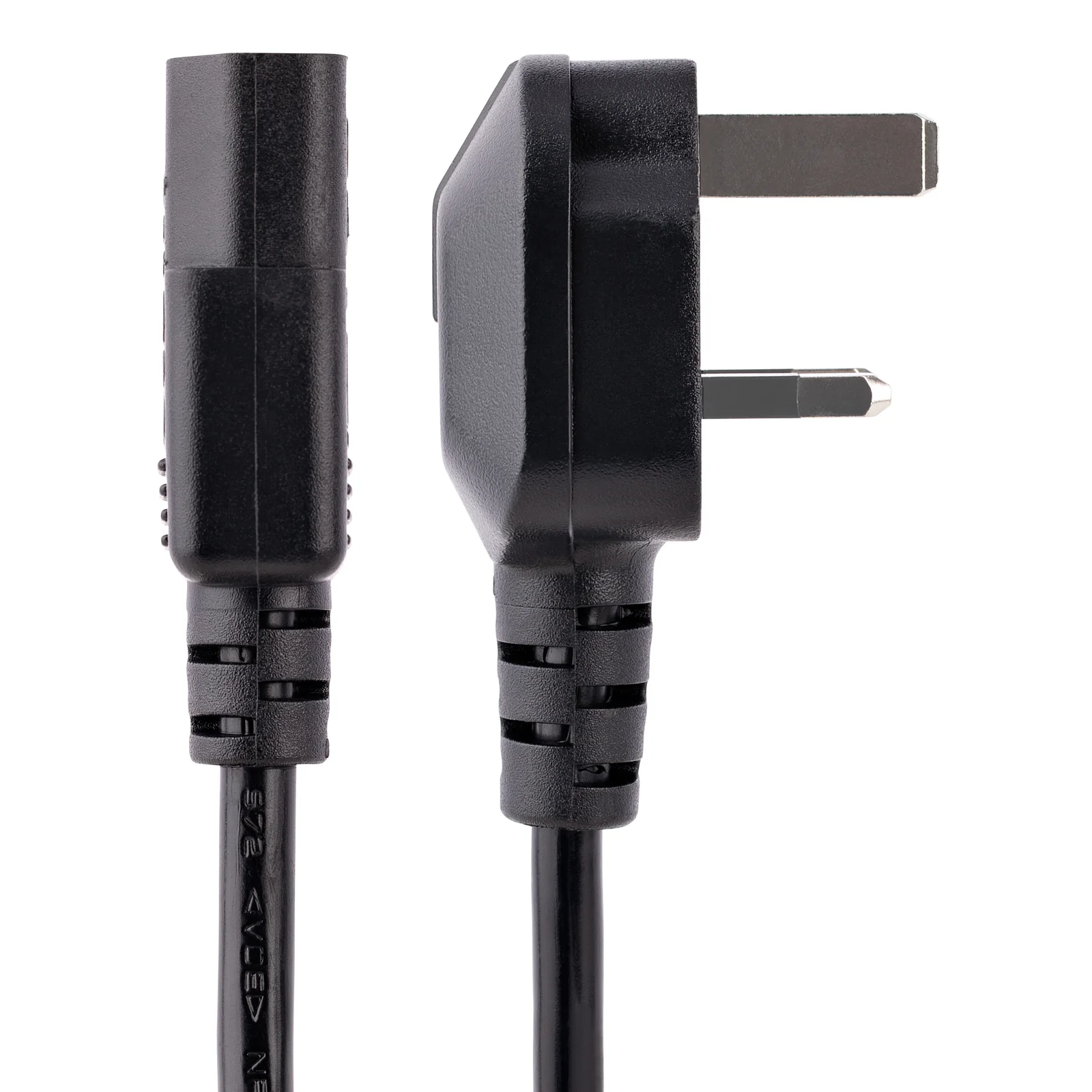 StarTech.com Câble d'Alimentation PC 3 m- Prise de Secteur UK - IEC 320 C13 vers BS 1363