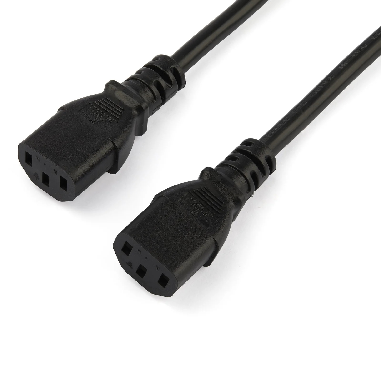 StarTech.com Câble d'alimentation PC - Cordon secteur en Y Schuko vers C13 de 2 m