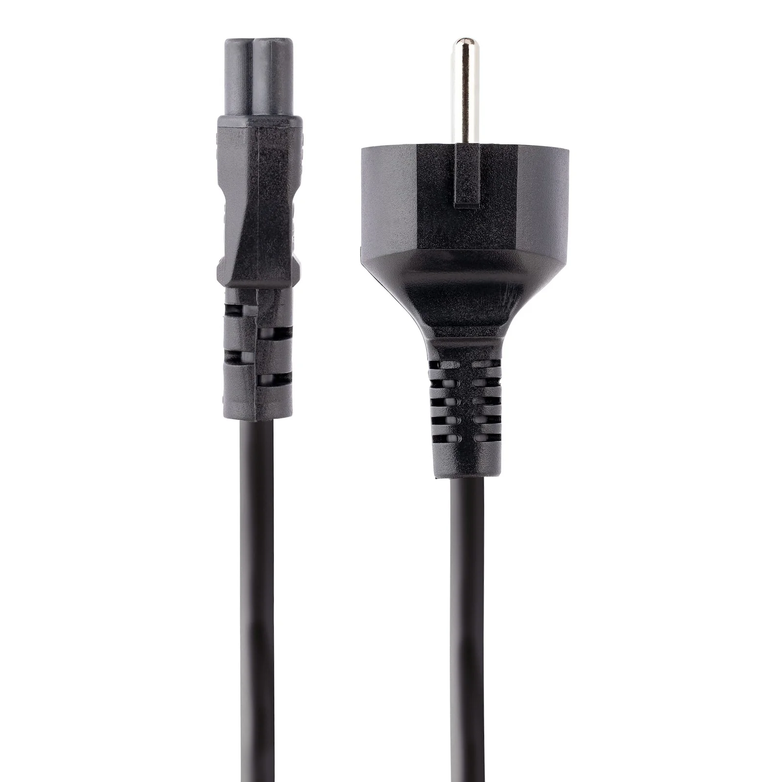 StarTech.com Câble d'Alimentation pour Ordinateur Portable de 3m - Prise EU vers Connecteur C5, 2,5A 250V - Cordon d'Alimentation Clover Leaf/Mickey Mouse - Cordon Alimentation PC Portable