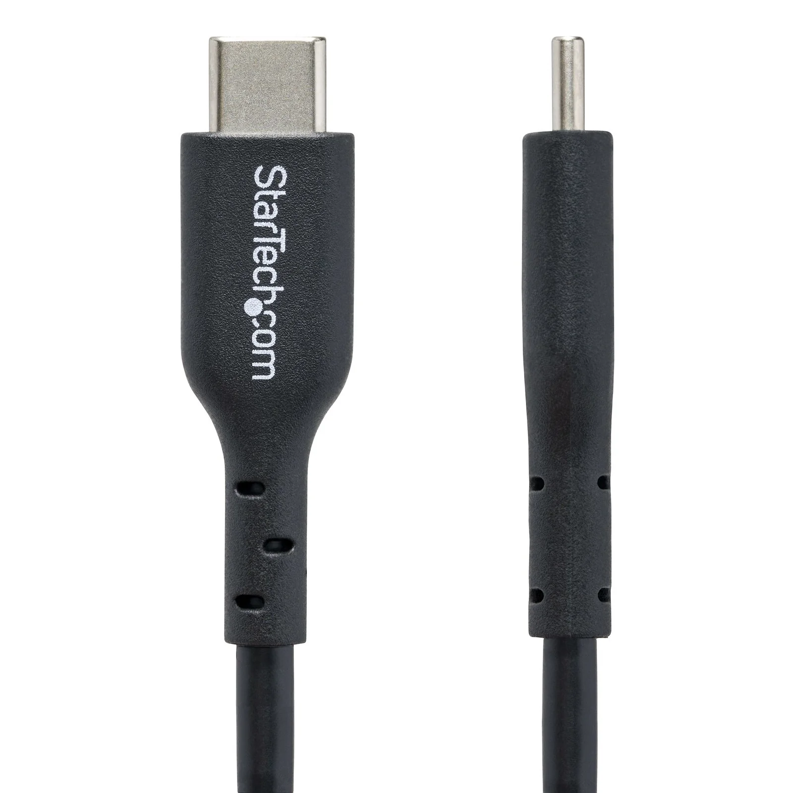 StarTech.com Câble de Charge USB-C de 2m, Charge et Synchronisation, 60W (3A) PD, Câble de Charge USB 2.0 pour Ordinateur Portable - Cordon de Charge USB C Noir