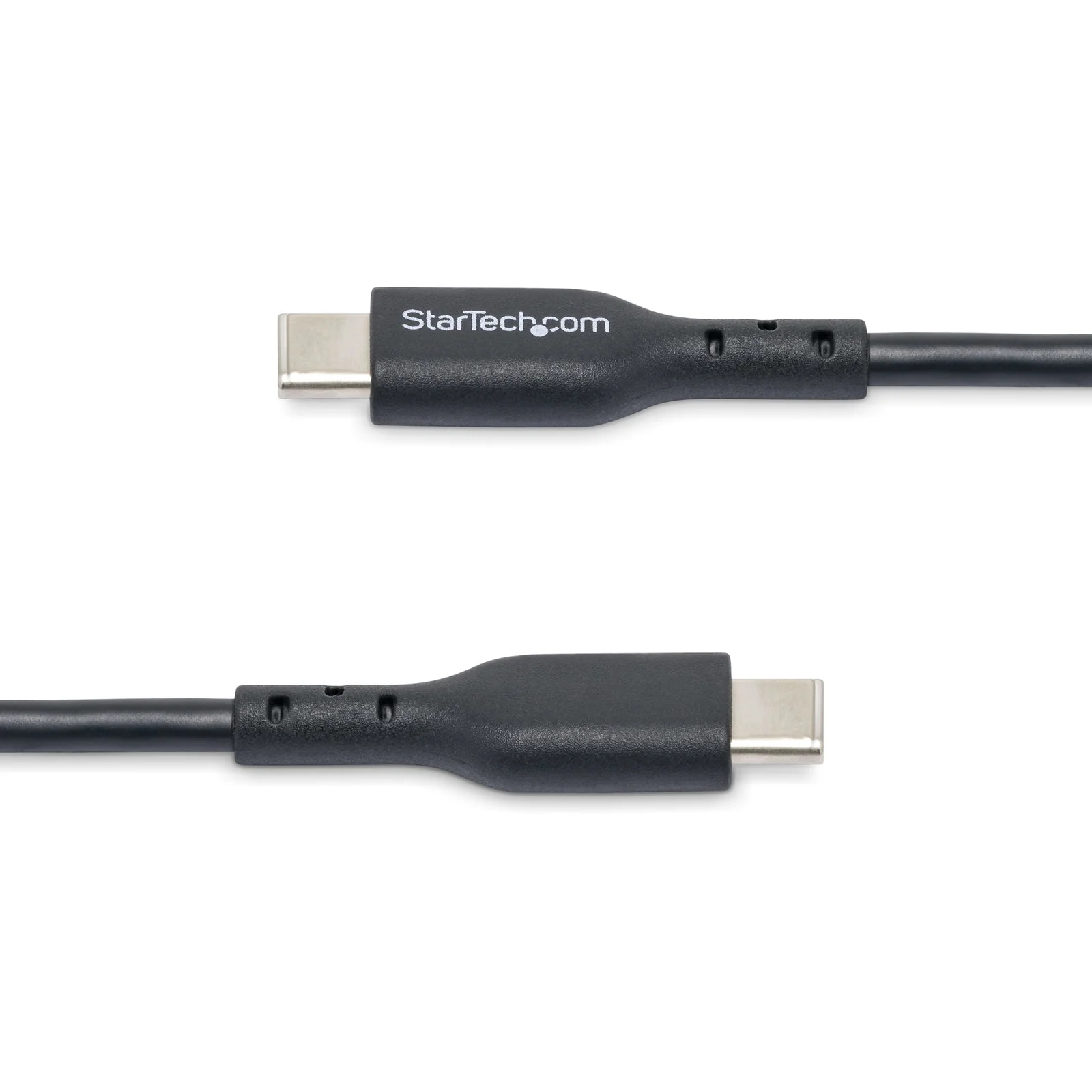 StarTech.com Câble de Charge USB-C de 2m, Charge et Synchronisation, 60W (3A) PD, Câble de Charge USB 2.0 pour Ordinateur Portable - Cordon de Charge USB C Noir