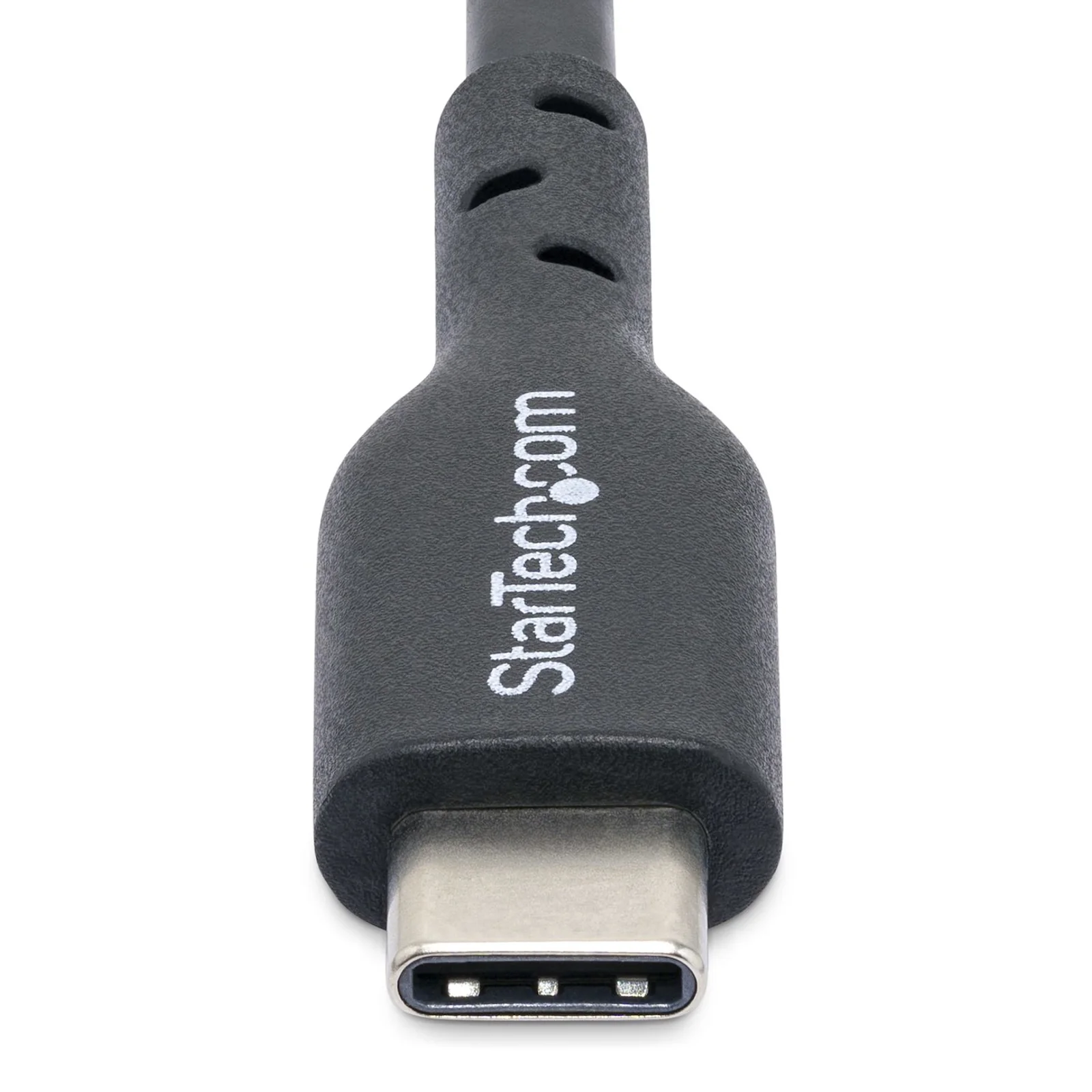 StarTech.com Câble de Charge USB-C de 2m, Charge et Synchronisation, 60W (3A) PD, Câble de Charge USB 2.0 pour Ordinateur Portable - Cordon de Charge USB C Noir