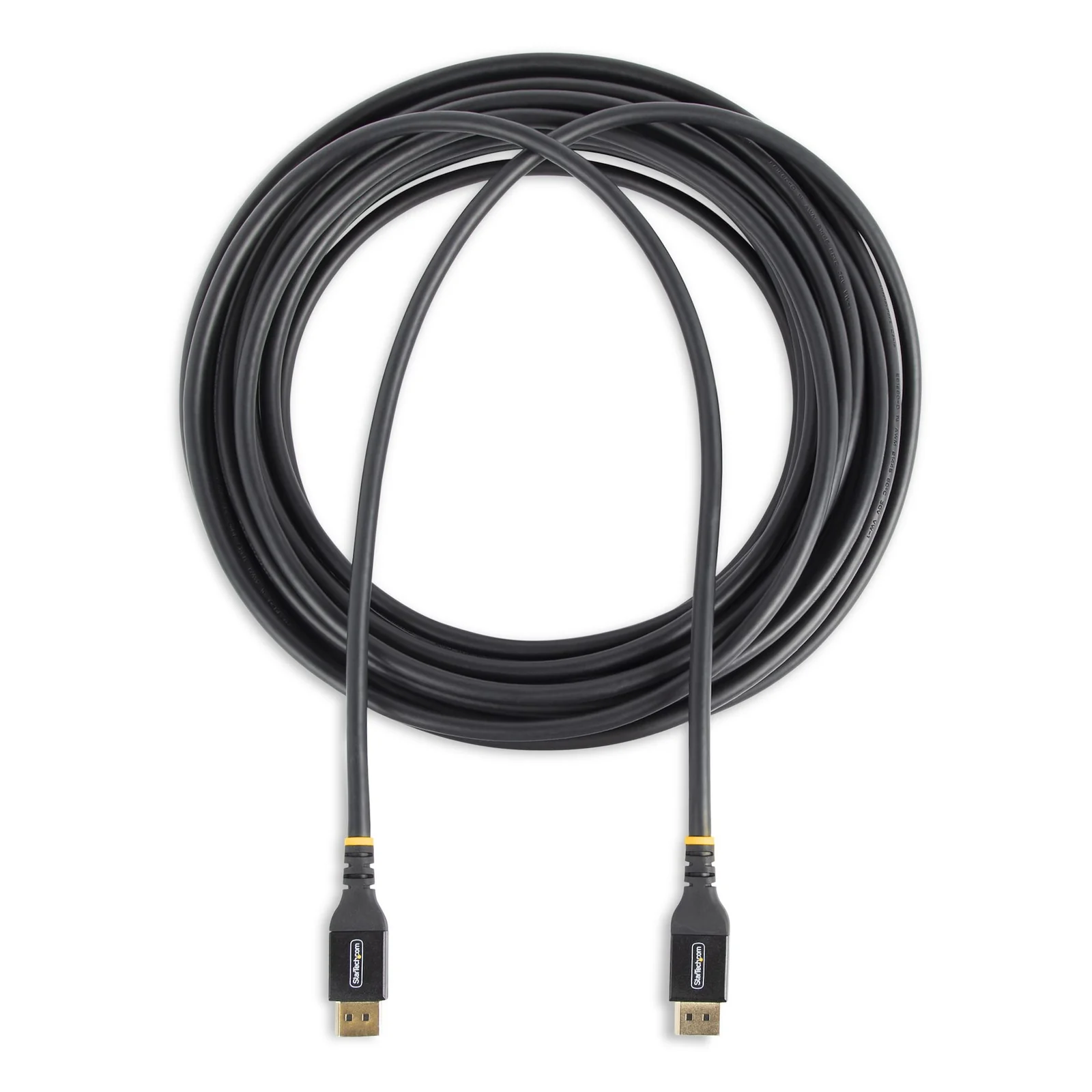StarTech.com Câble DisplayPort 1.4 Actif de 15m Certifié VESA - Câble DisplayPort DP8K avec HBR3, HDR10, MST, DSC 1.2, HDCP 2.2, 8K 60Hz, 4K 120Hz - Câble/Cordon DP 1.4 Mâle/Mâle (M/M)