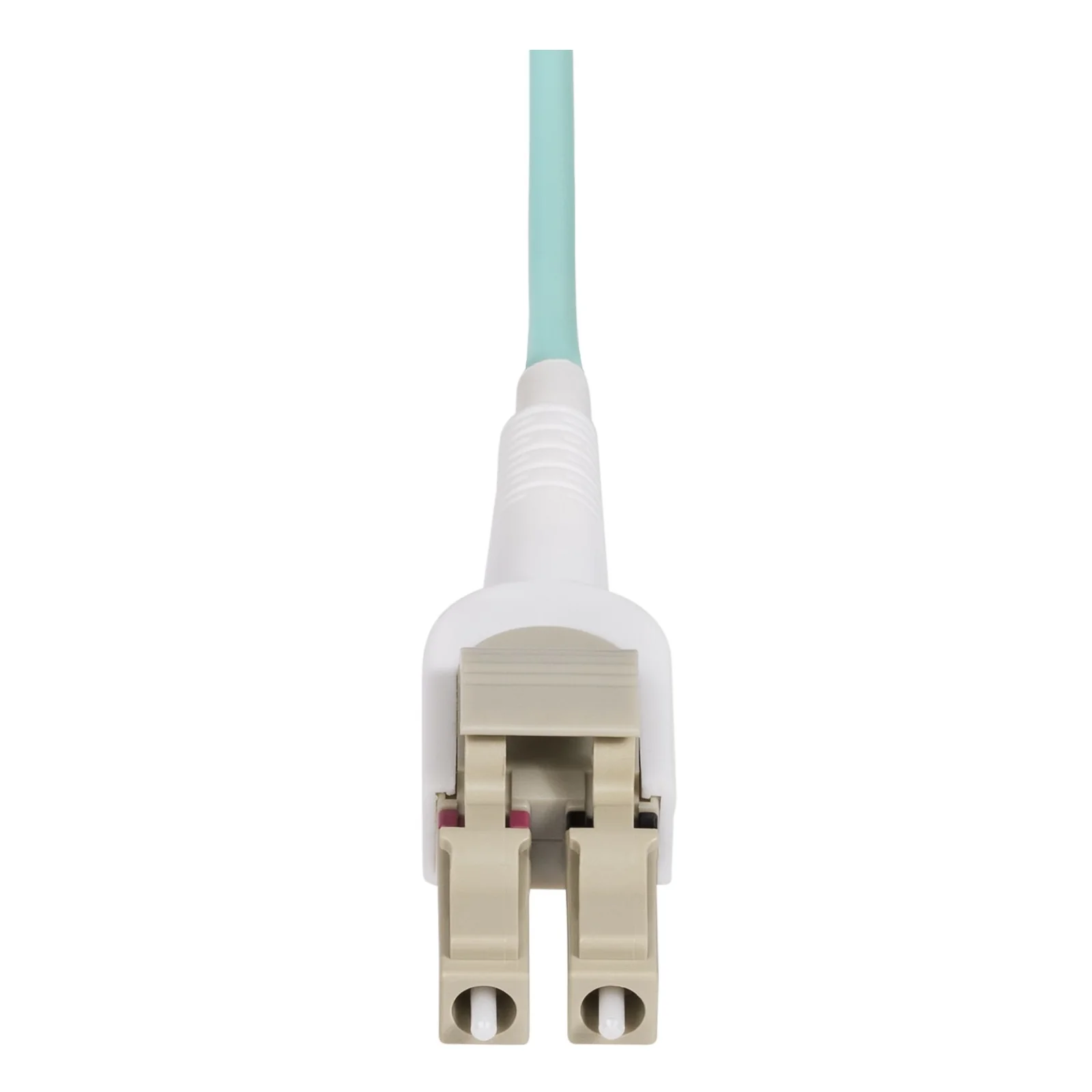 StarTech.com Câble Fibre Optique Commutable OM4 LC à LC (UPC) de 5m, Multimode 50/125µm, Câble Fibre Optique de 5m Multimode, Réseaux 100G, Faible Perte d'Insertion, LSZH, Commutation de Polarité Sans Outil