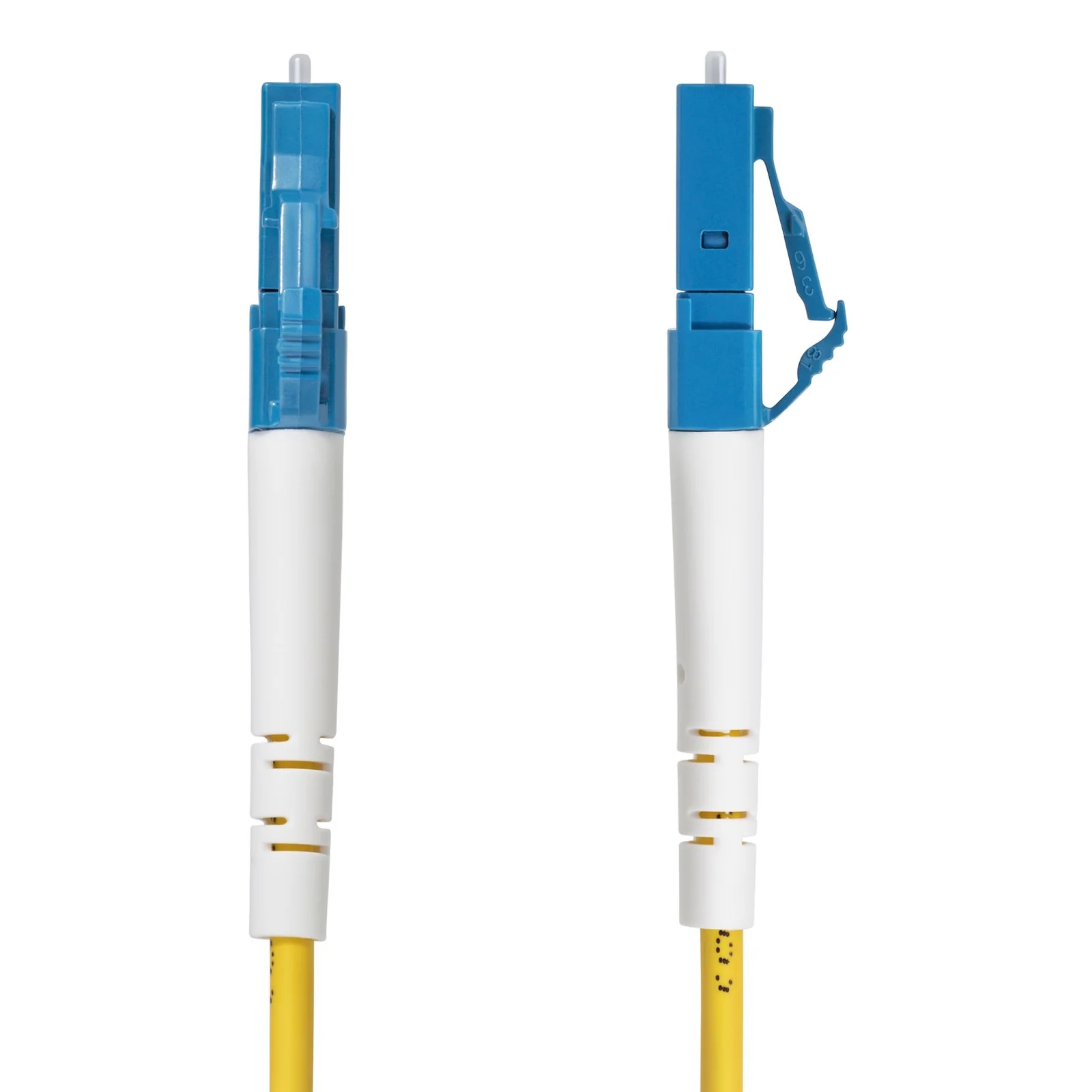 StarTech.com Câble Fibre Optique de 15m Simplex Monomode LC à SC (UPC) OS2, 9/125µm, 40G/100G, Cordon Fibre Optique, Insensible à la Courbure, Faible Perte d'Insertion, Cordon Patch Fibre LSZH
