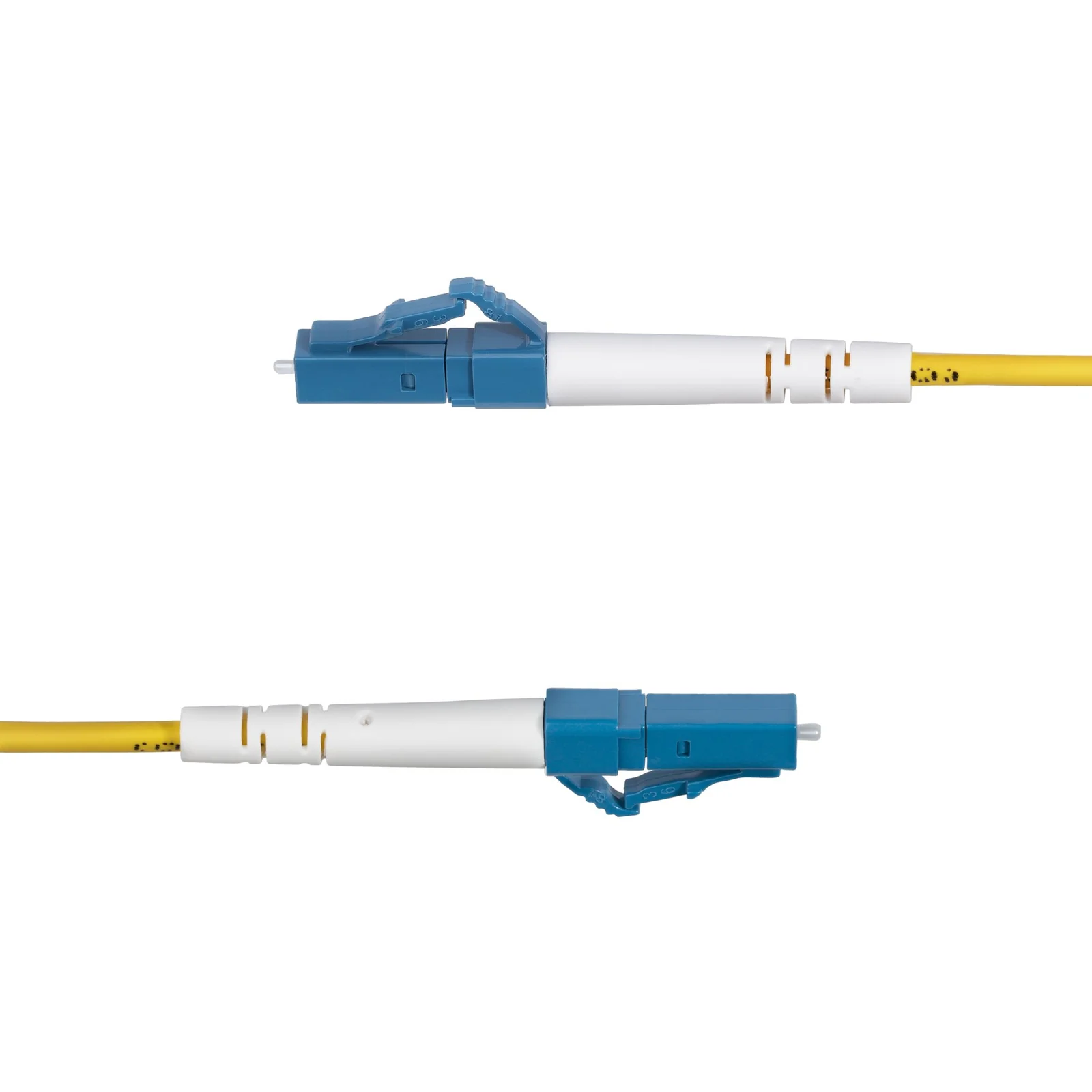 StarTech.com Câble Fibre Optique de 1m Simplex Monomode LC à LC (UPC) OS2, 9/125µm, 40G/100G, Cordon Fibre Optique, Insensible à la Courbure, Faible Perte d'Insertion, Cordon Patch Fibre LSZH