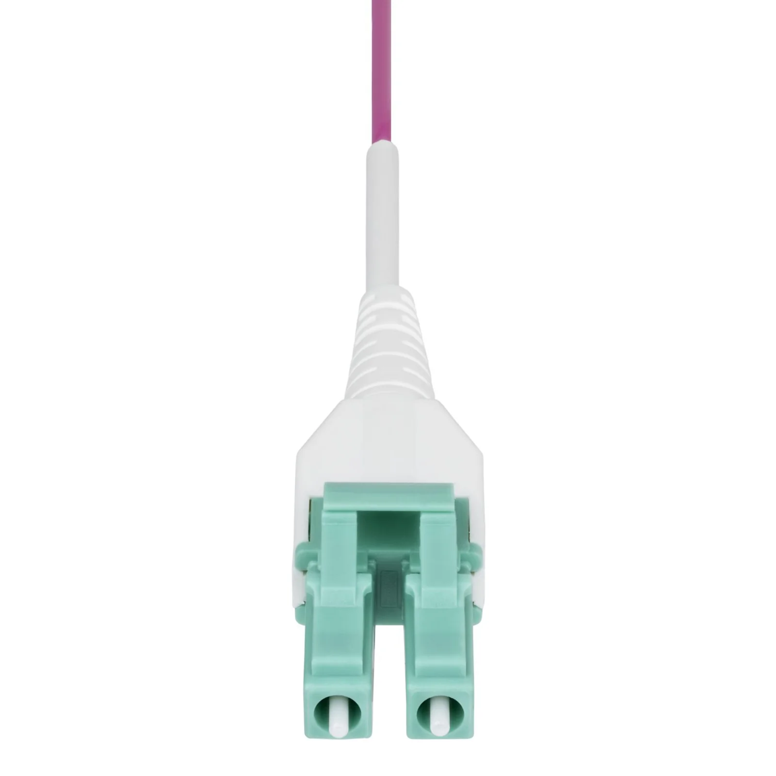 StarTech.com Câble Fibre Optique Multimode OM4 LC vers LC (UPC) de 30m, Erika Violet, 50/125 µm, 40G/100G, LOMMF/VCSEL, Cordon de Raccordement Fibre Optique Uniboot, Certifié OFNR Riser