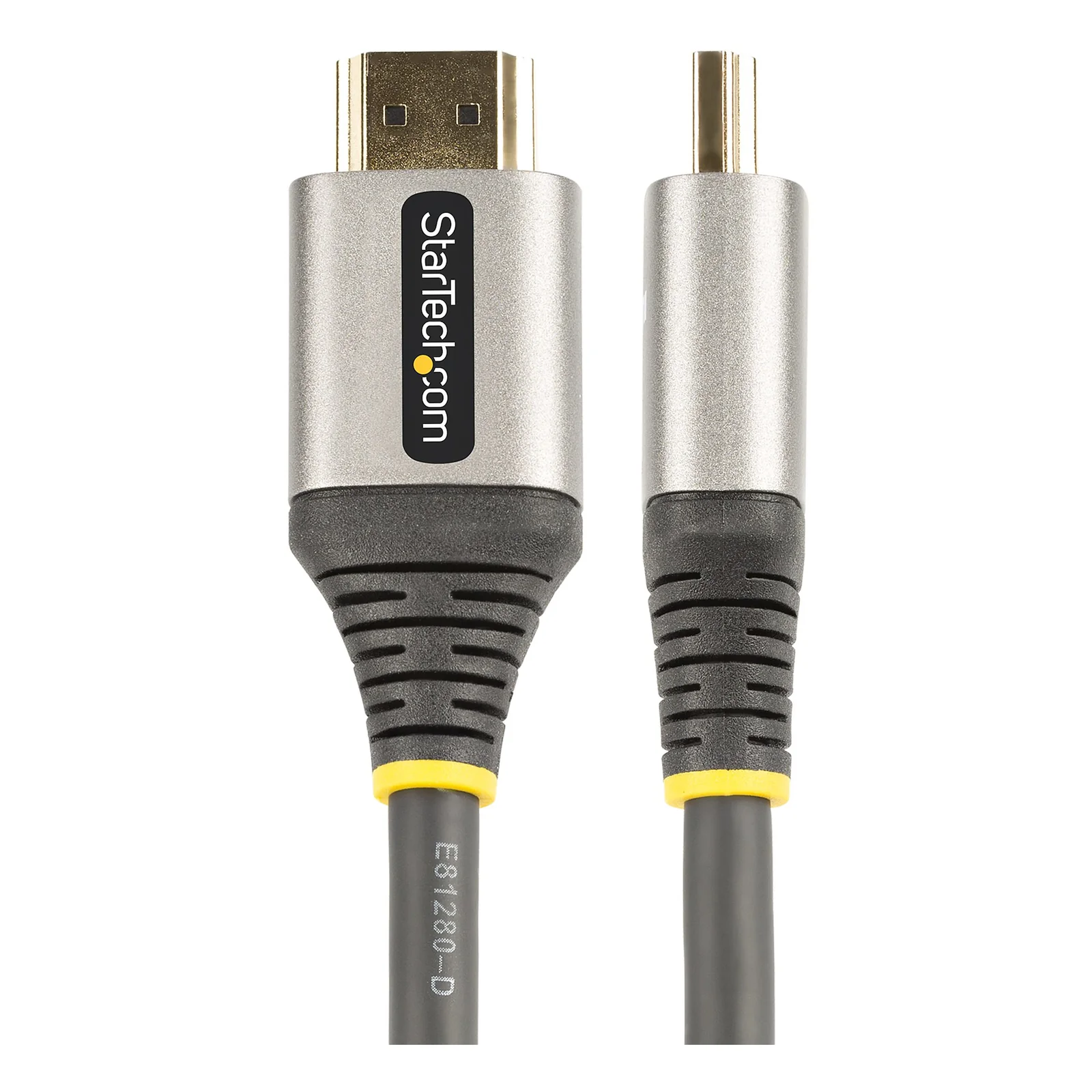 StarTech.com Câble HDMI 2.1 8K de 5 m - Câble HDMI ultra haut débit certifié 48Gbps - 8K 60Hz/4K 120Hz HDR10+ eARC - Câble HDMI Ultra HD 8K - Écran/TV/Affichage - Gaine flexible TPE