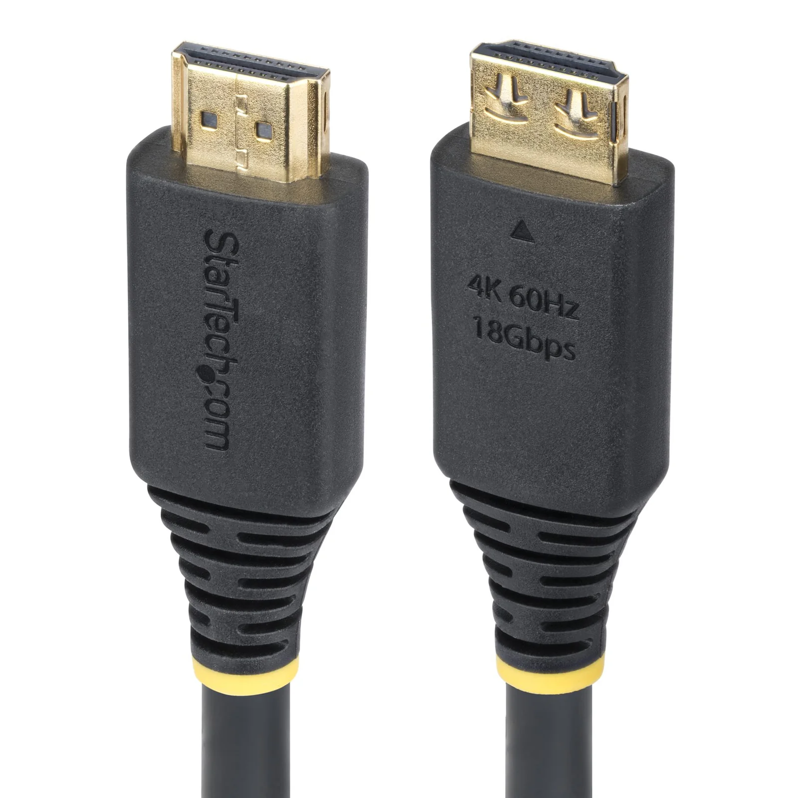 Câble HDMI 2.0 4,5m, Connecteurs à Pince, 4K 60Hz, 18 Gbps