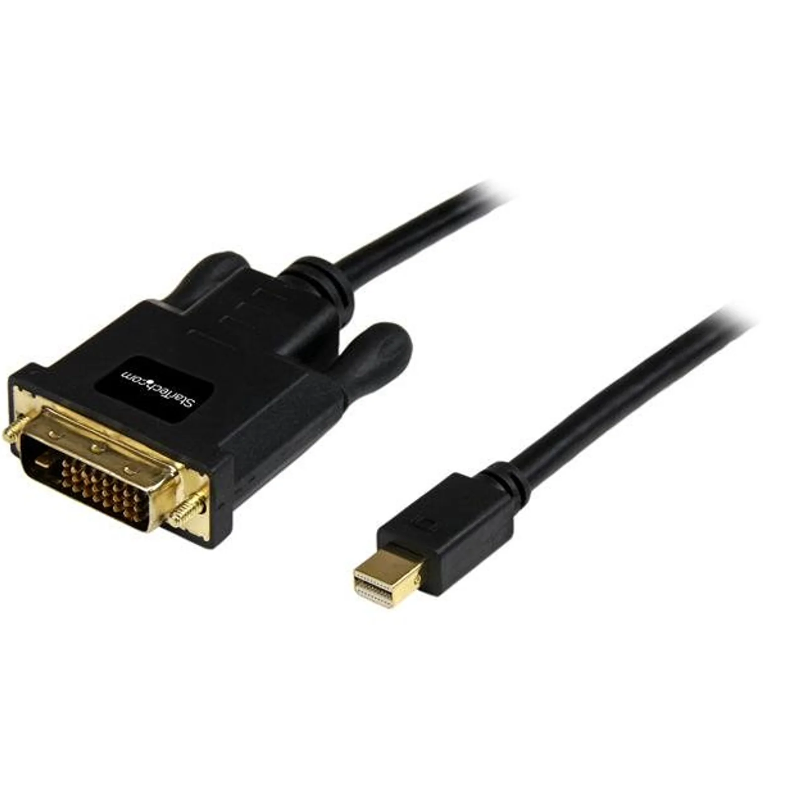 Câble Mini DisplayPort vers DVI de 1,8m - Adaptateur Mini DP à DVI - Vidéo 1080p - Lien Unique Passif mDP 1.2 vers DVI-D - mDP ou Thunderbolt 1/2 Mac/PC vers Moniteur DVI