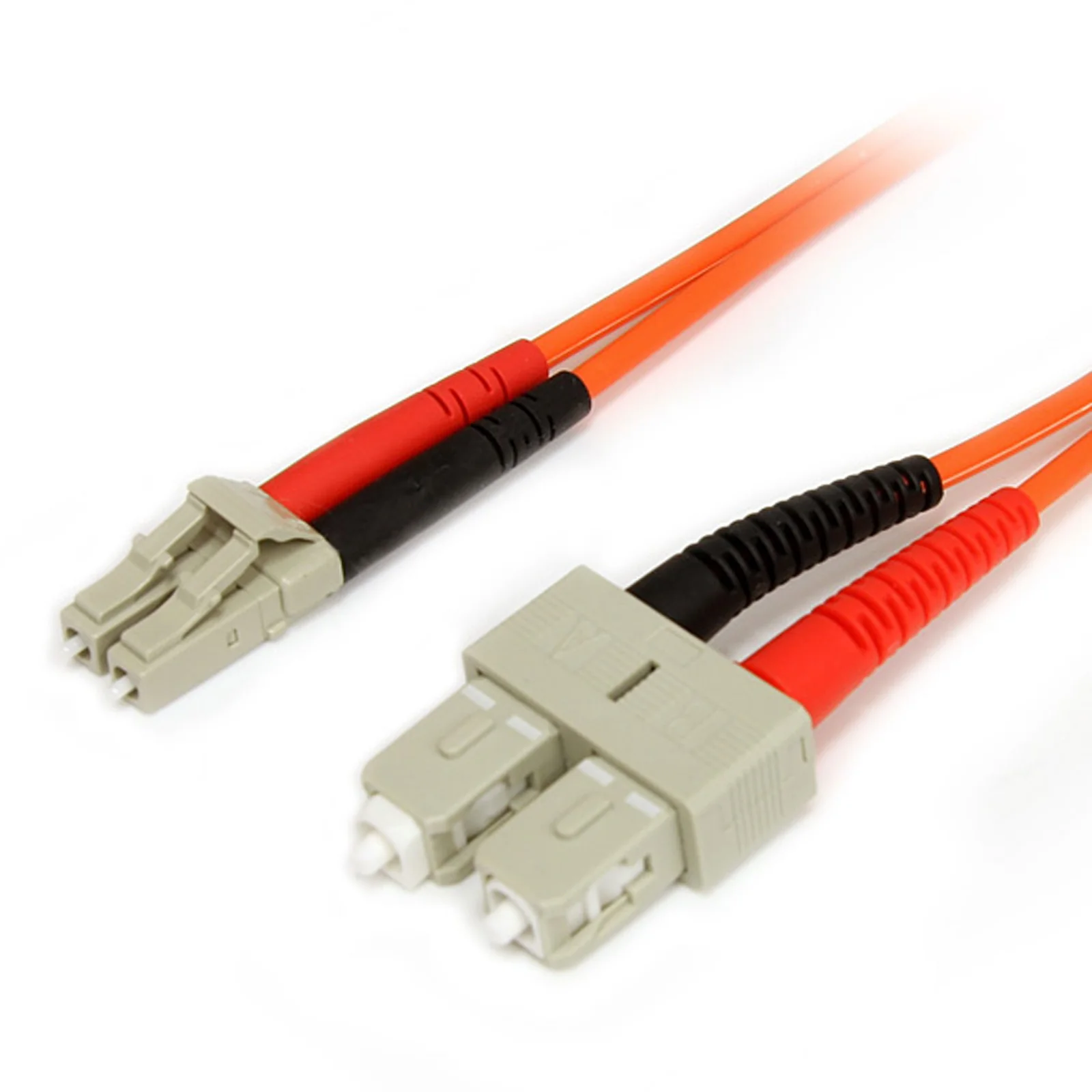 Câble patch à fibre optique duplex 62,5/125 multimode 1 m LC - SC