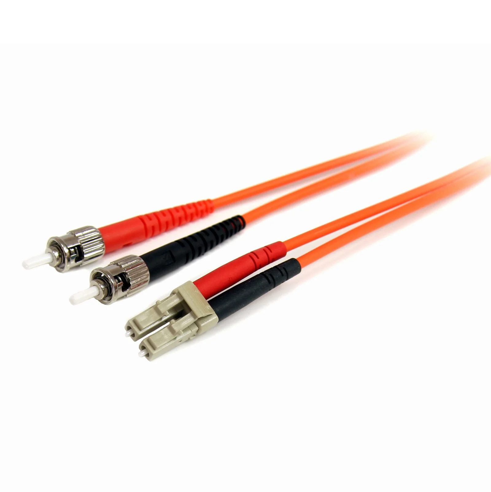 Câble patch à fibre optique duplex 62,5/125 multimode 2 m LC - ST