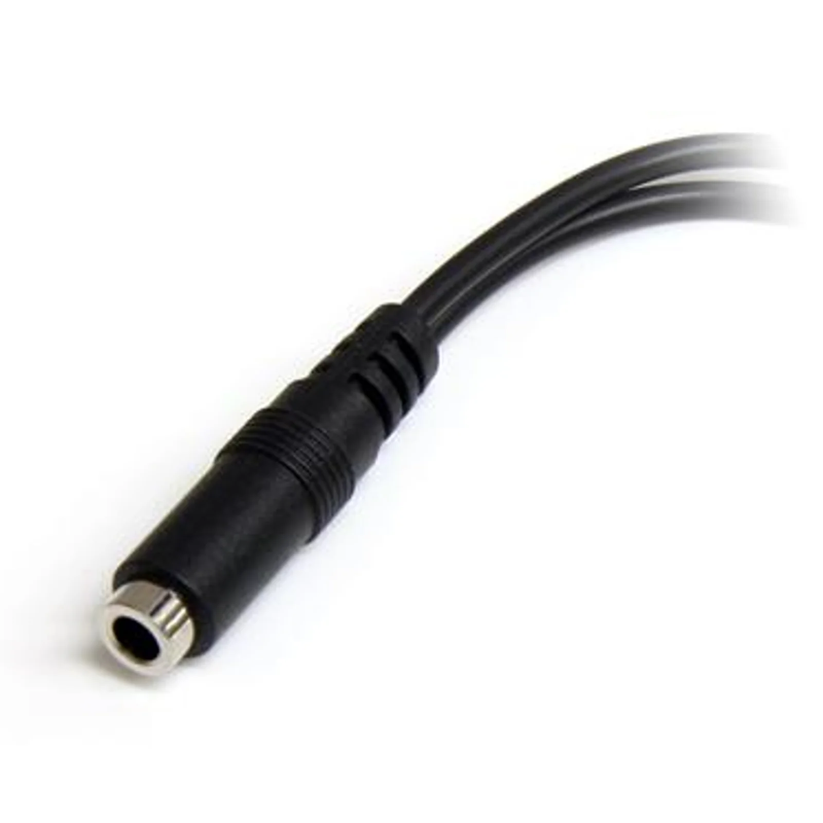 StarTech.com Câble pour séparateur de casque 4 broches de 3,5 mm vers 2 x 3 broches de 3,5 mm - F/M
