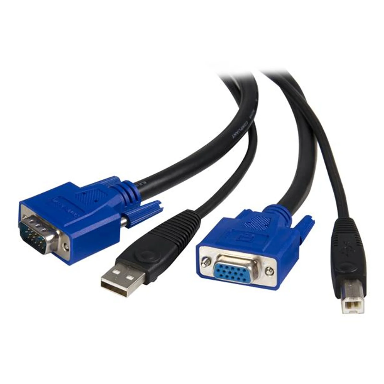 Câble pour switch KVM USB VGA de 3 m