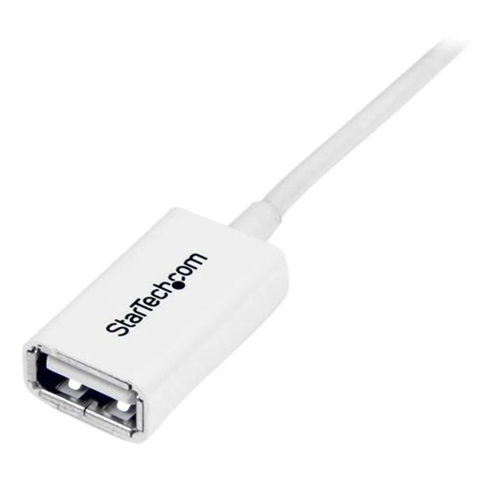 StarTech.com Câble Rallonge USB 3m - Câble USB 2.0 A-A Mâle / Femelle - Blanc
