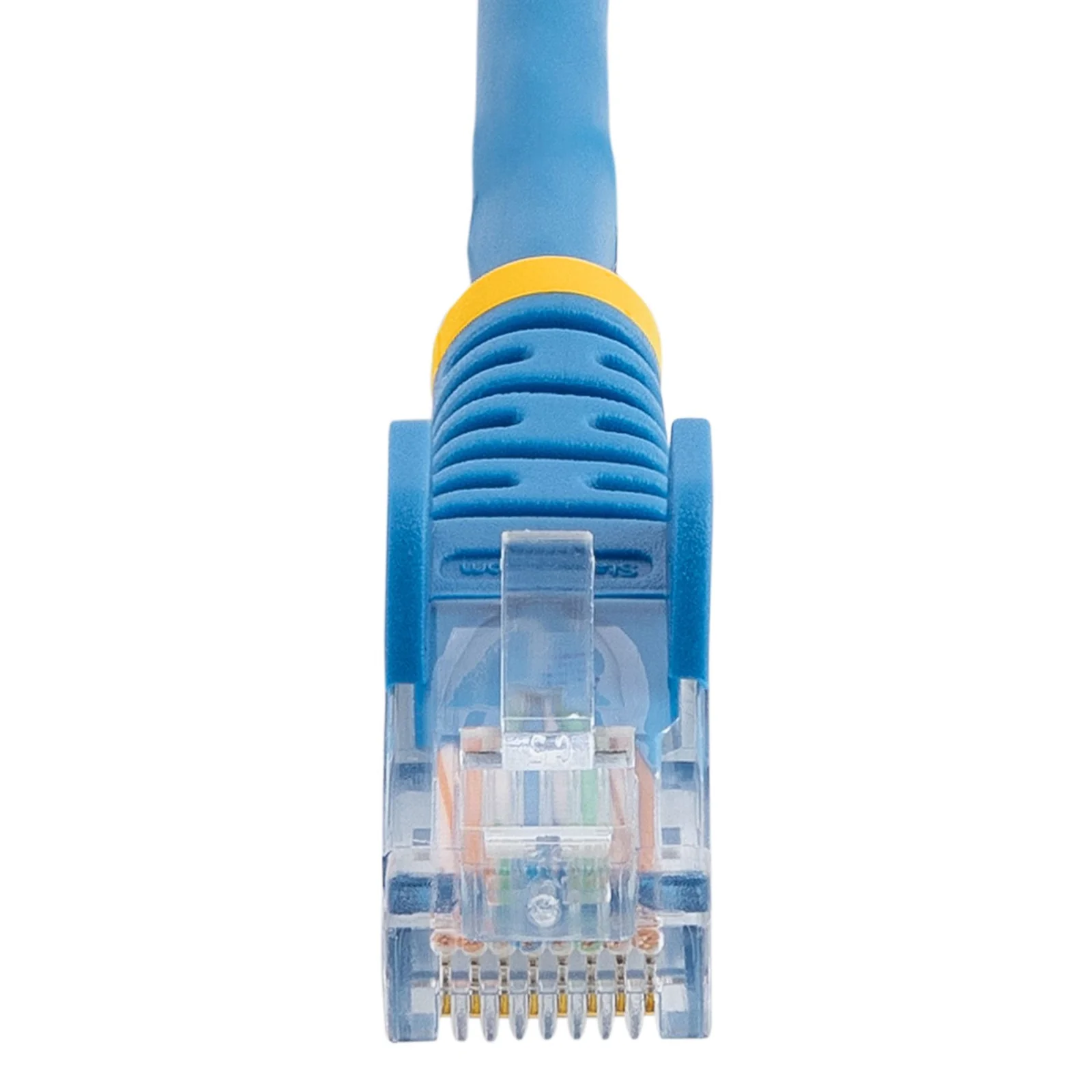 StarTech.com Câble réseau Cat5e UTP sans crochet de 2m - Cordon Ethernet RJ45 anti-accroc - M/M - Bleu