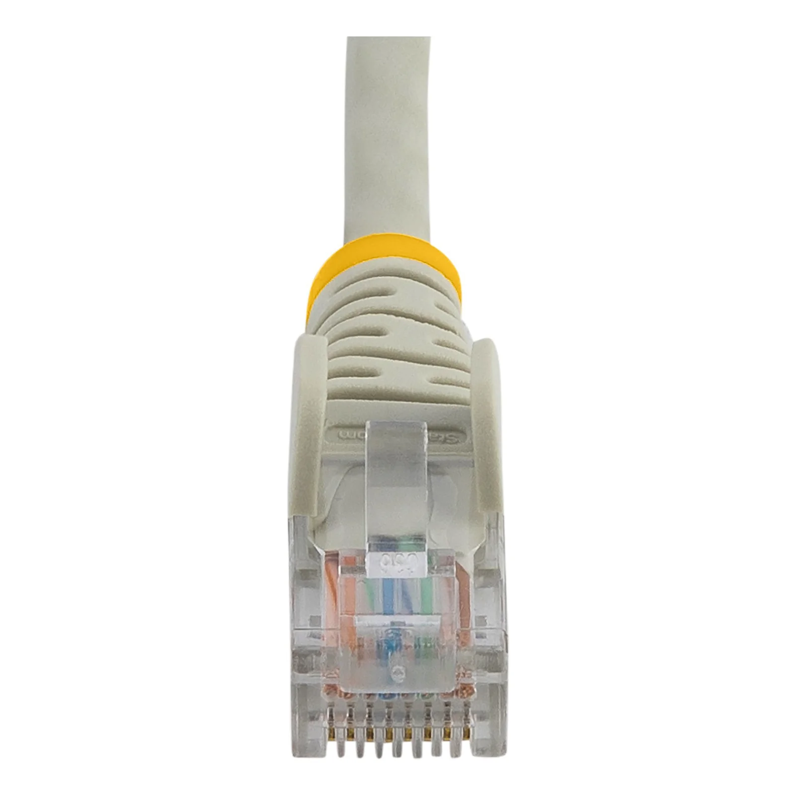 StarTech.com Câble réseau Cat5e UTP sans crochet de 2m - Cordon Ethernet RJ45 anti-accroc - M/M - Gris