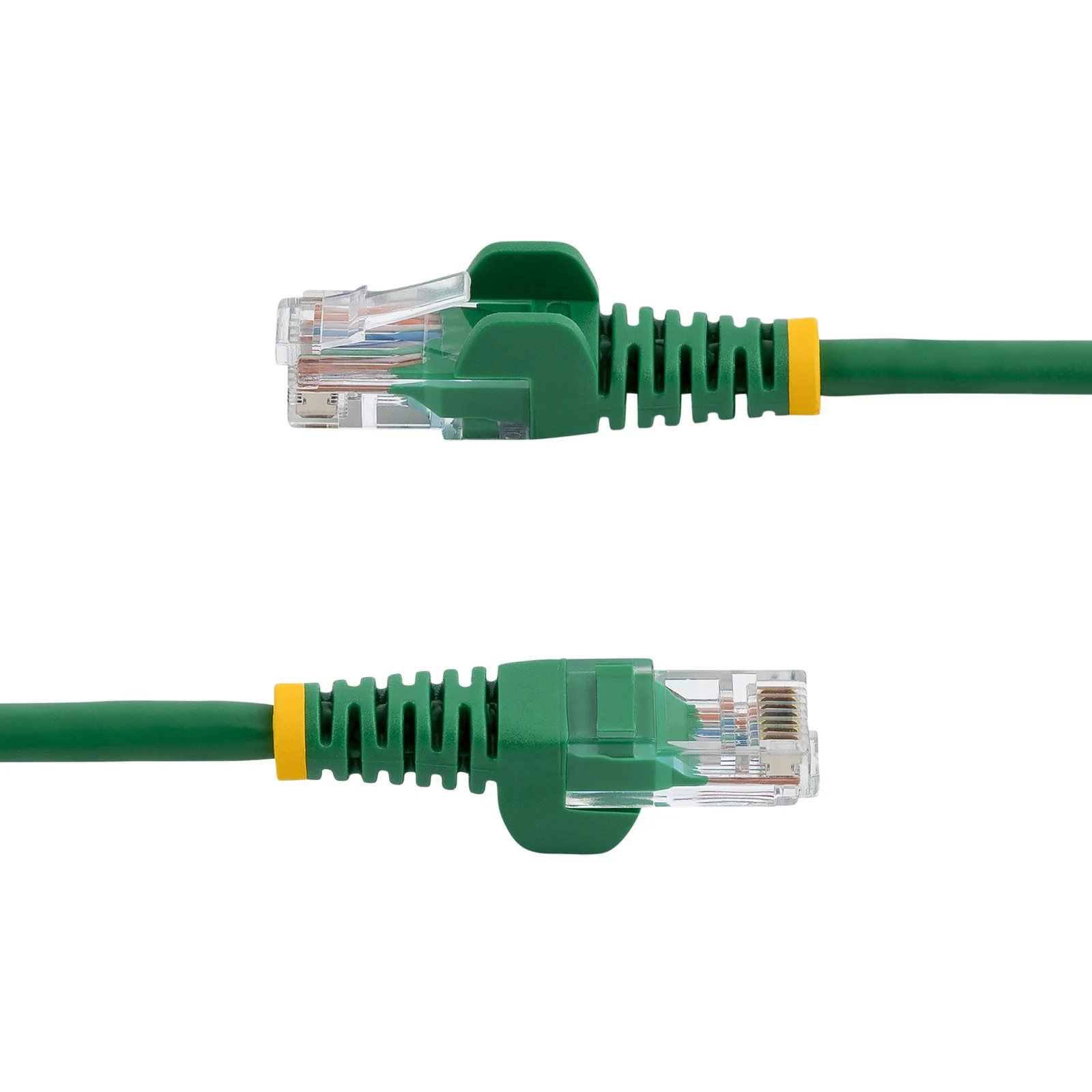 StarTech.com Câble réseau Cat5e UTP sans crochet de 2m - Cordon Ethernet RJ45 anti-accroc - M/M - Vert