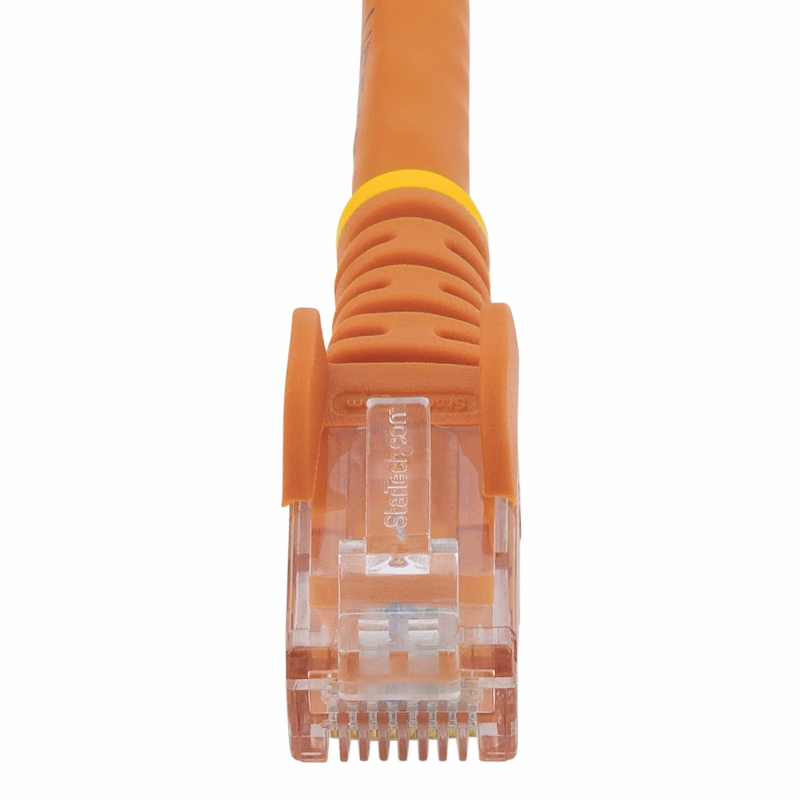 StarTech.com Câble réseau Cat6 Gigabit UTP sans crochet de 3m - Cordon Ethernet RJ45 anti-accroc - M/M - Orange