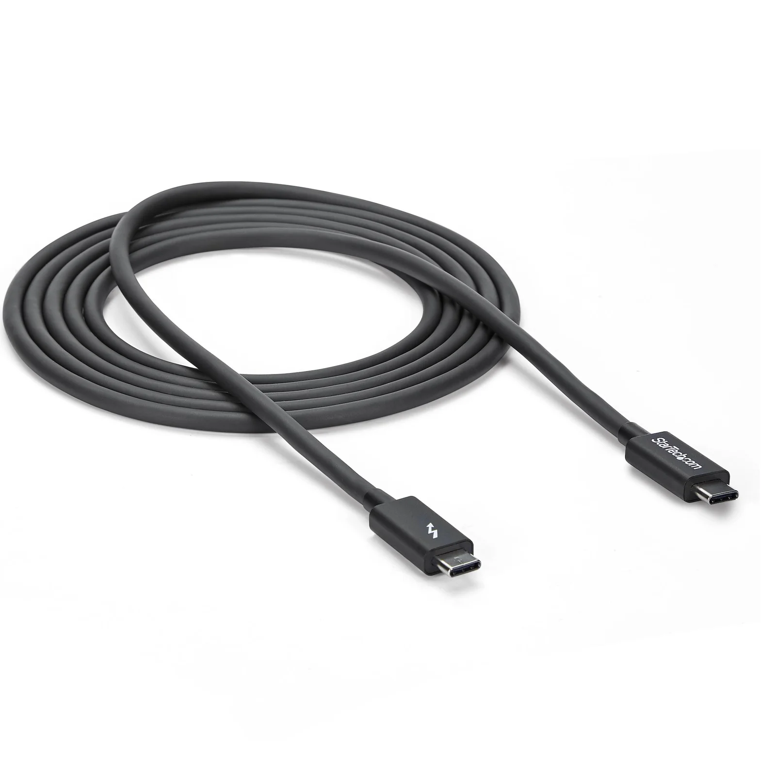 StarTech.com Câble Thunderbolt 3 (20 Gb/s) USB-C de 2 m - Compatible Thunderbolt, USB et DisplayPort - M/M