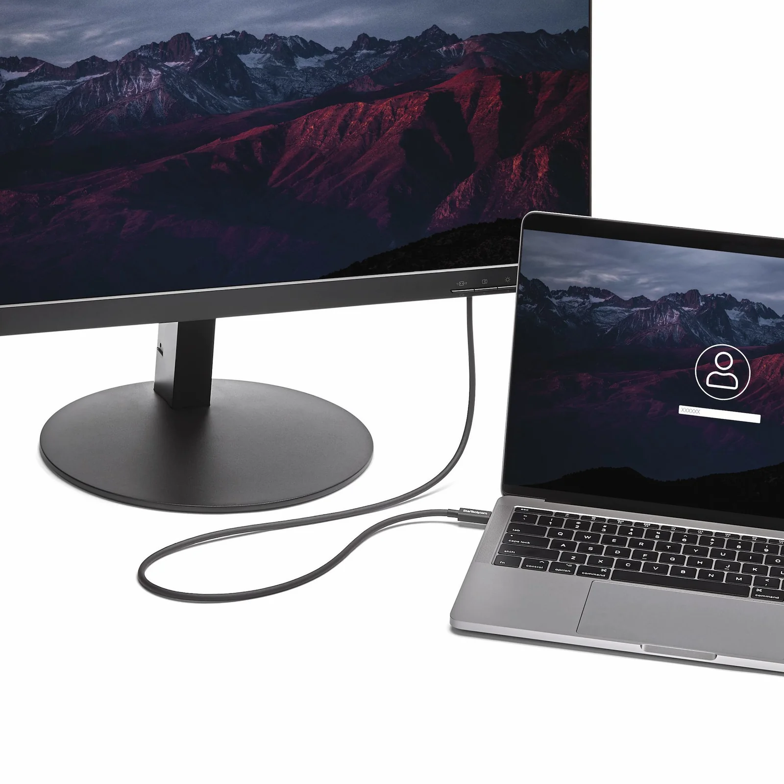 StarTech.com Câble Thunderbolt 3 (20 Gb/s) USB-C de 2 m - Compatible Thunderbolt, USB et DisplayPort - M/M
