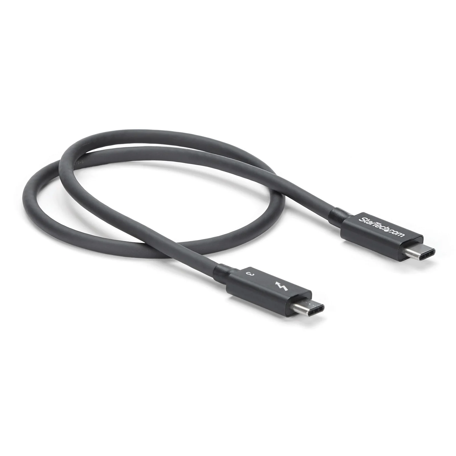 StarTech.com Câble Thunderbolt 3 (40 Gb/s) USB-C de 50 cm - Compatible Thunderbolt, USB et DisplayPort - M/M