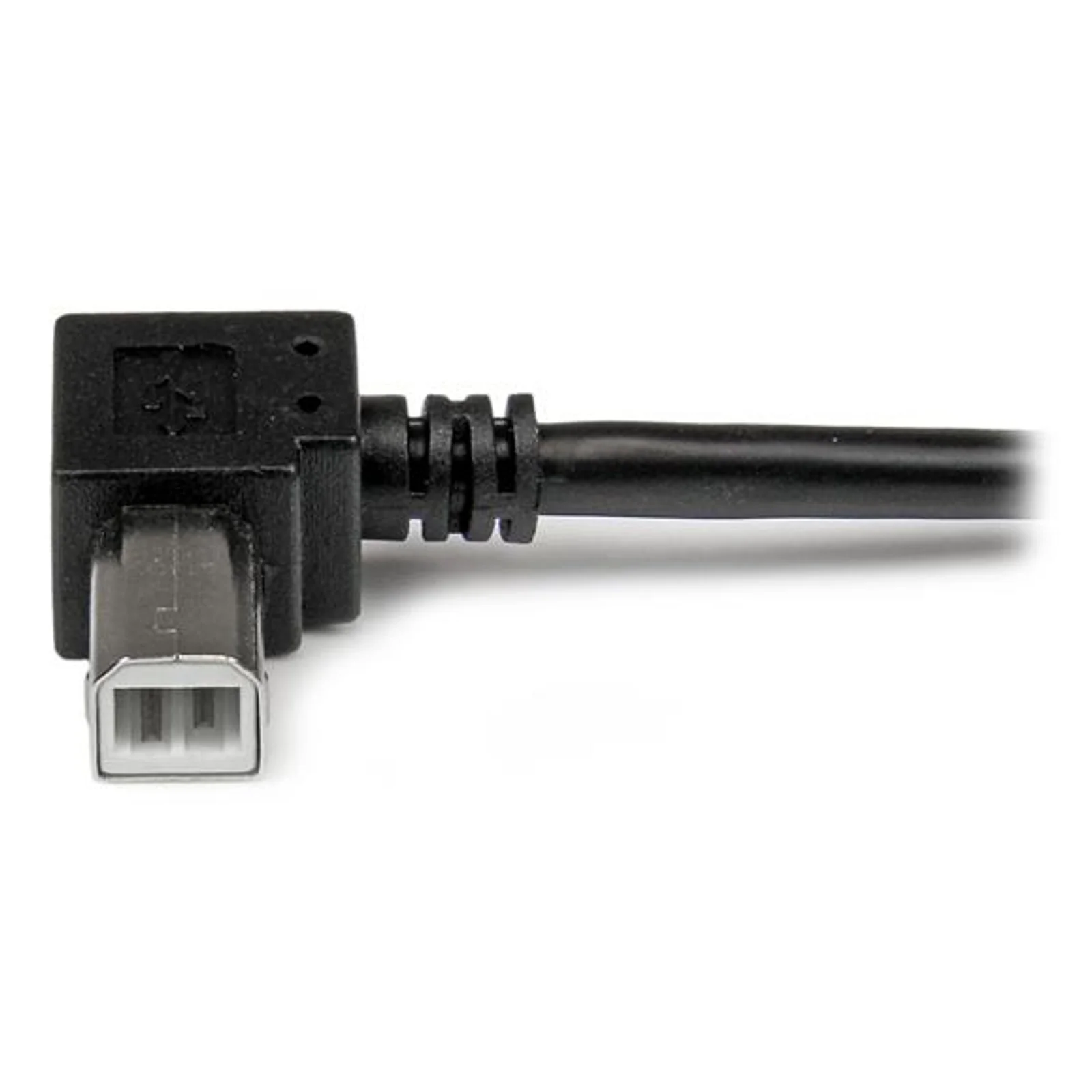 StarTech.com Câble USB 2.0 A vers USB B Coudé à droite Mâle / Mâle pour imprimante - 2 m - Noir