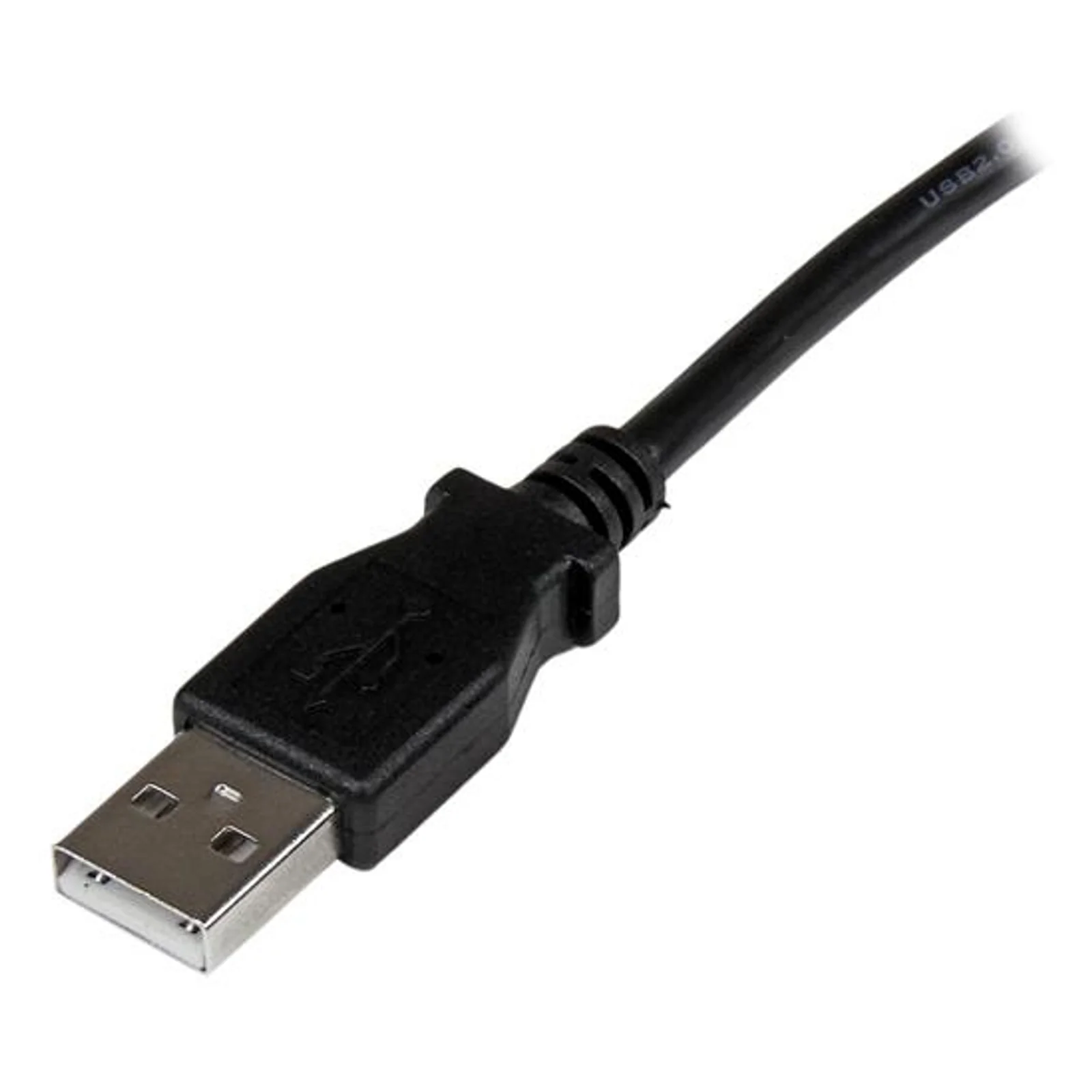 StarTech.com Câble USB 2.0 A vers USB B Coudé à droite Mâle / Mâle pour imprimante - 2 m - Noir