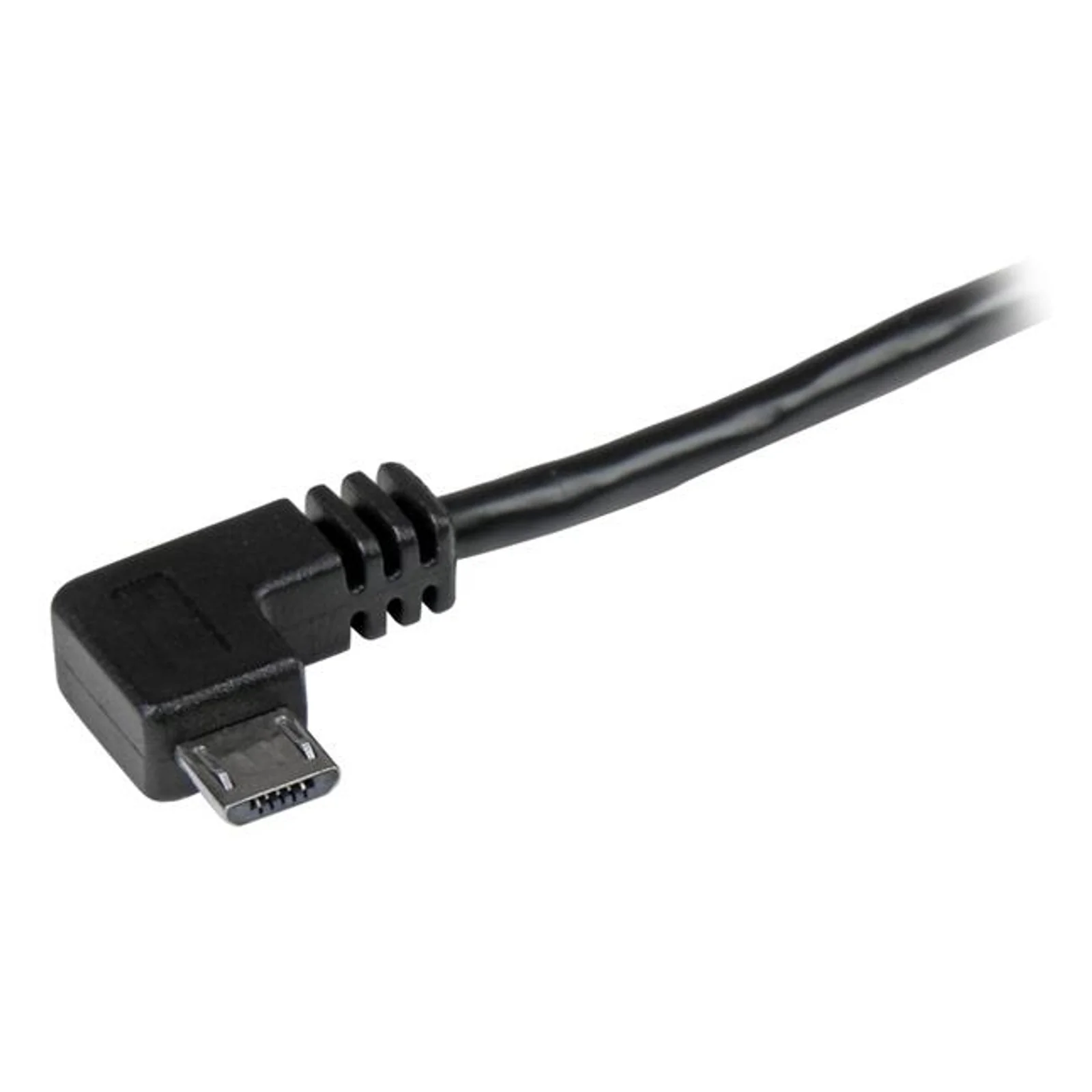 StarTech.com Câble USB A vers Micro B de 2 m avec connecteurs coudés à angle droit - M/M - Noir