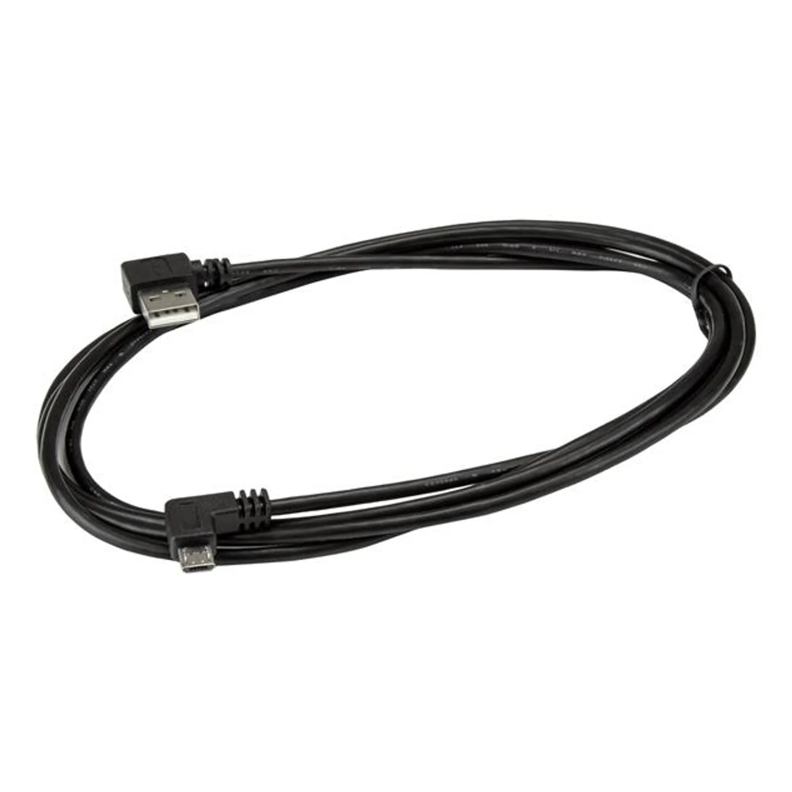 StarTech.com Câble USB A vers Micro B de 2 m avec connecteurs coudés à angle droit - M/M - Noir