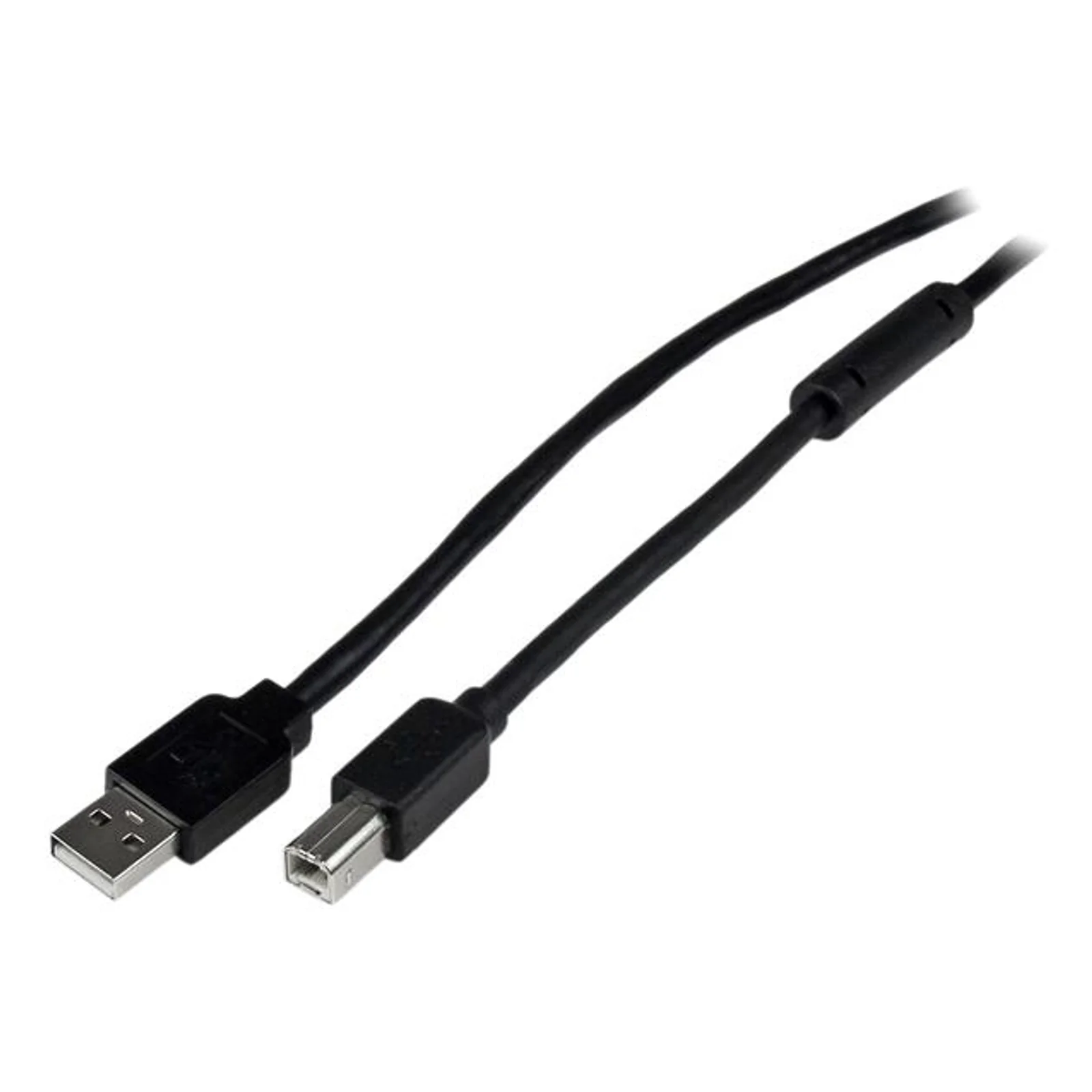 Câble USB Actif A vers B 20 m - M/M - Noir