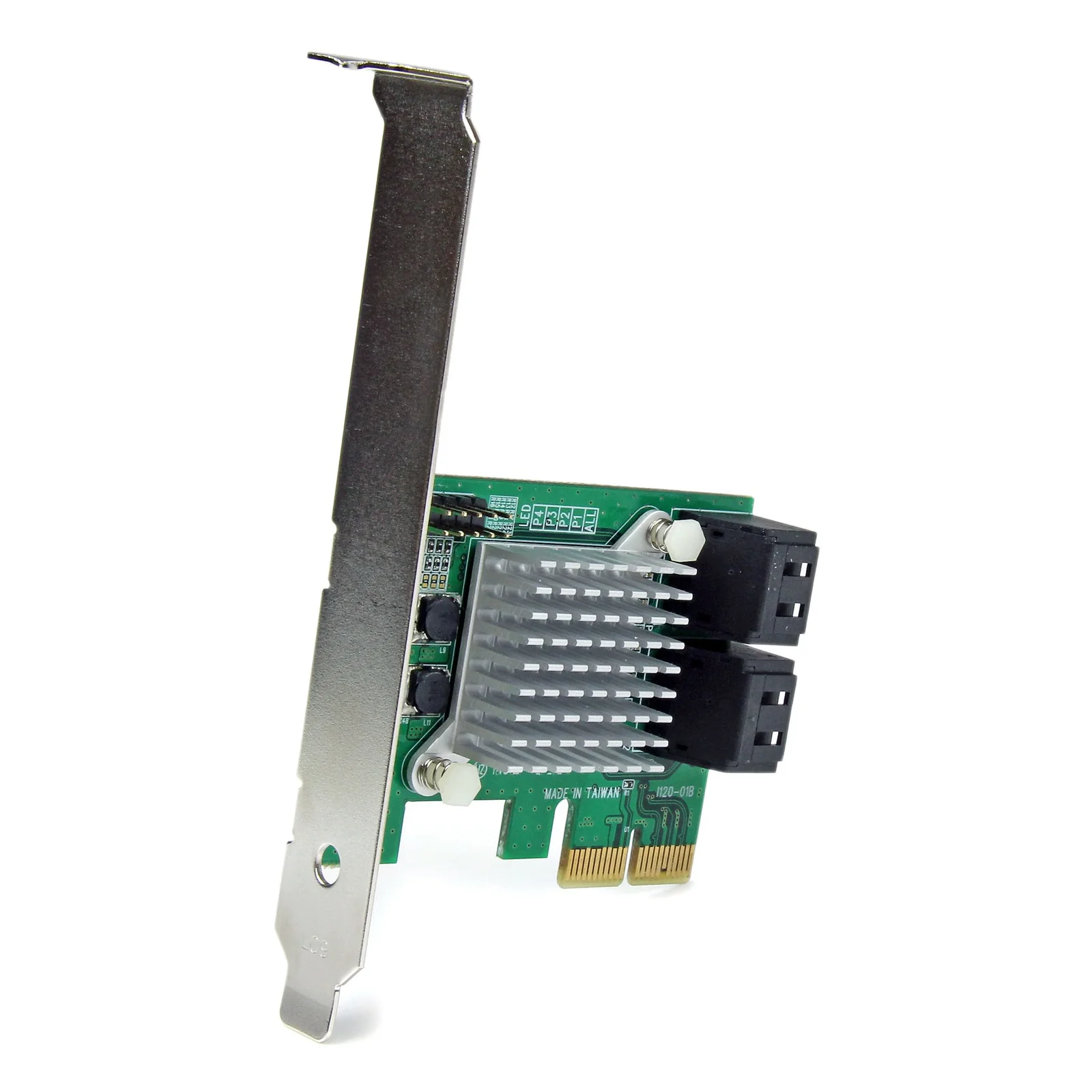 StarTech.com Carte Contrôleur RAID PCI Express 2.0 SATA III 6Gbps à 4 ports avec HyperDuo SSD Tiering - Adaptateur Contrôleur PCIe SATA 3