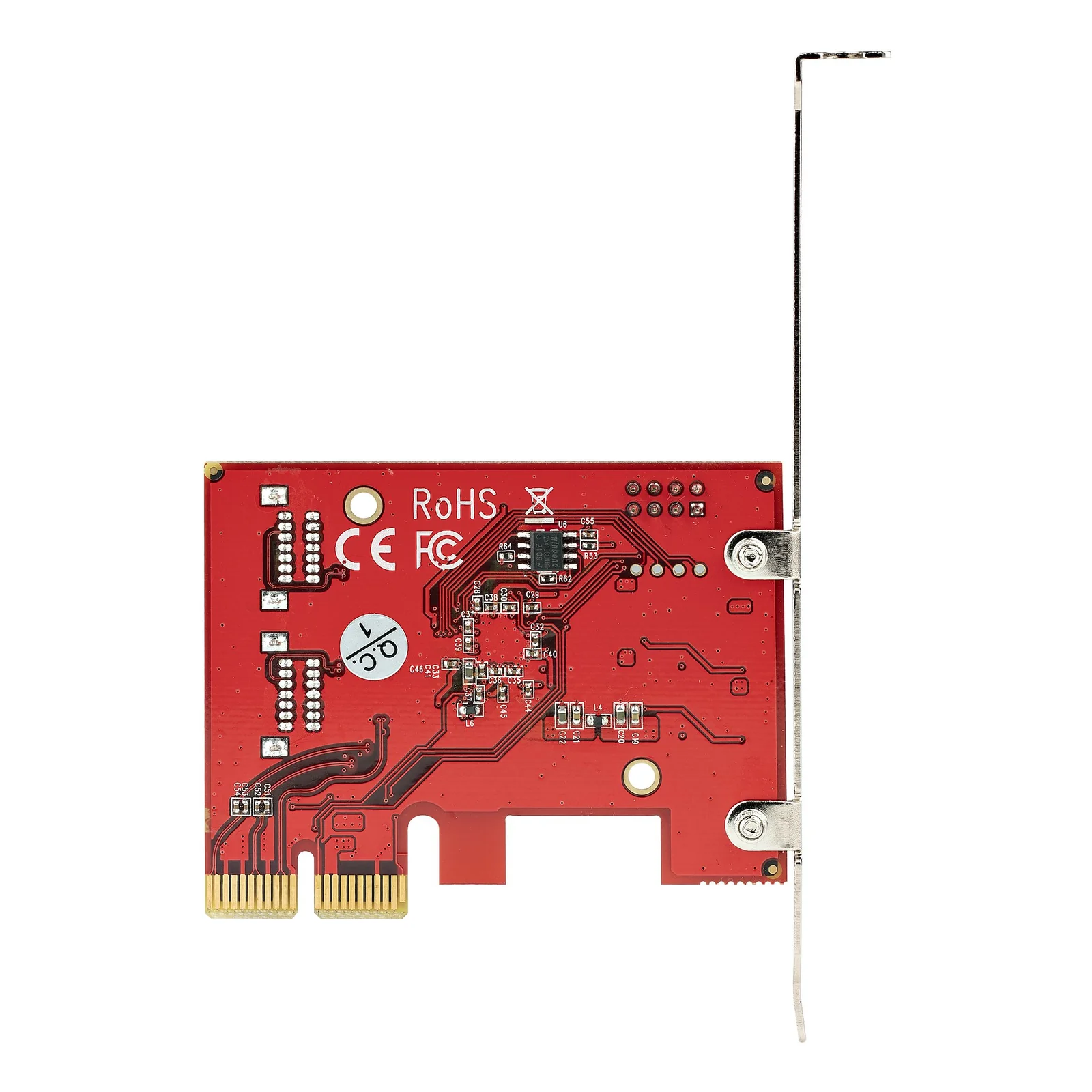 StarTech.com Carte PCI Express SATA 4 ports - Carte Contrôleur PCIe SATA - 6Gbps - ASM1166 Non-Raid - Convertisseur PCI Express 3.0 vers SATA - Connecteurs SATA Empilés - Carte d'Extension SATA
