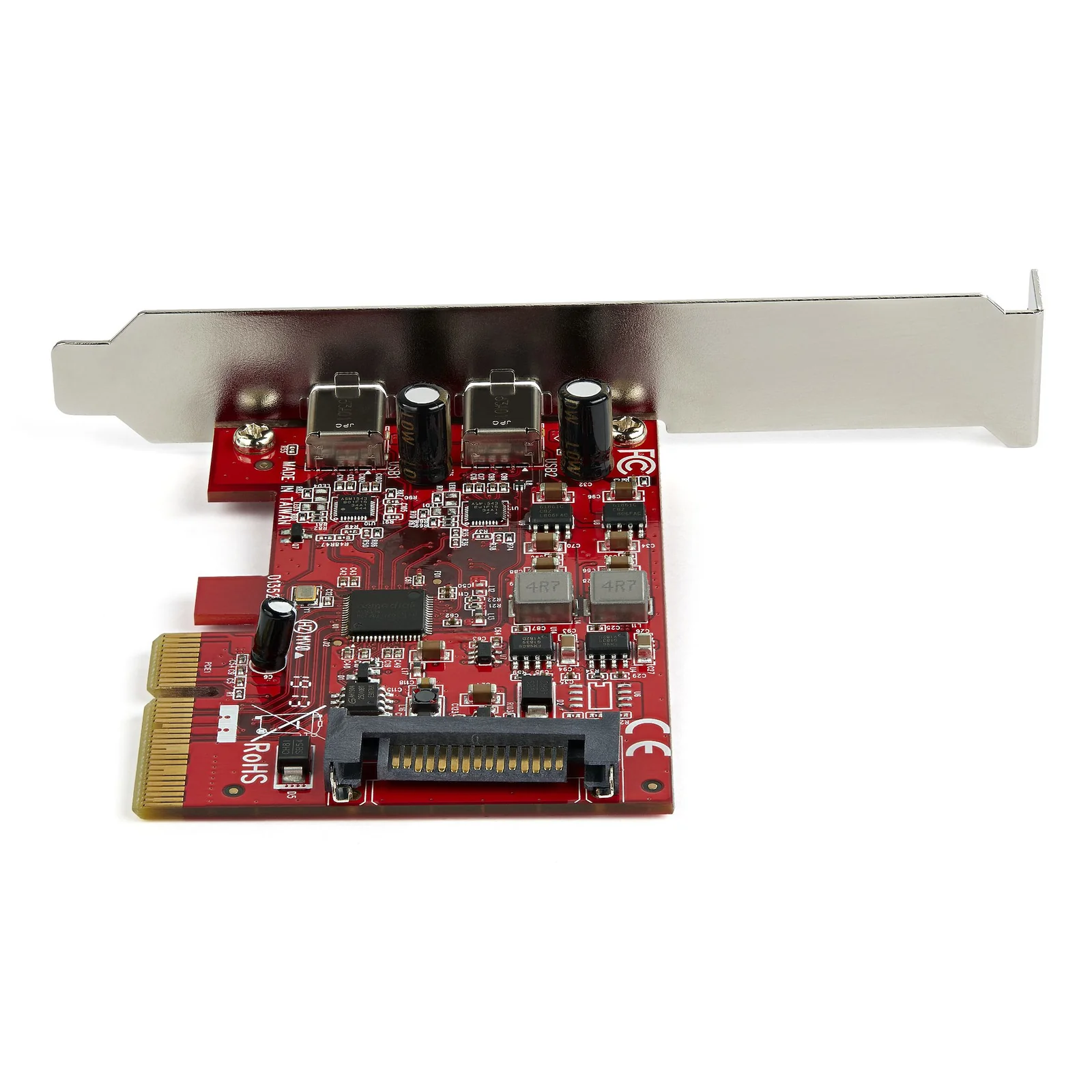 StarTech.com Carte PCI Express USB 3.1 à 2 ports USB-C - USB 3.2 Gen 2 jusqu'à 10 Gbps