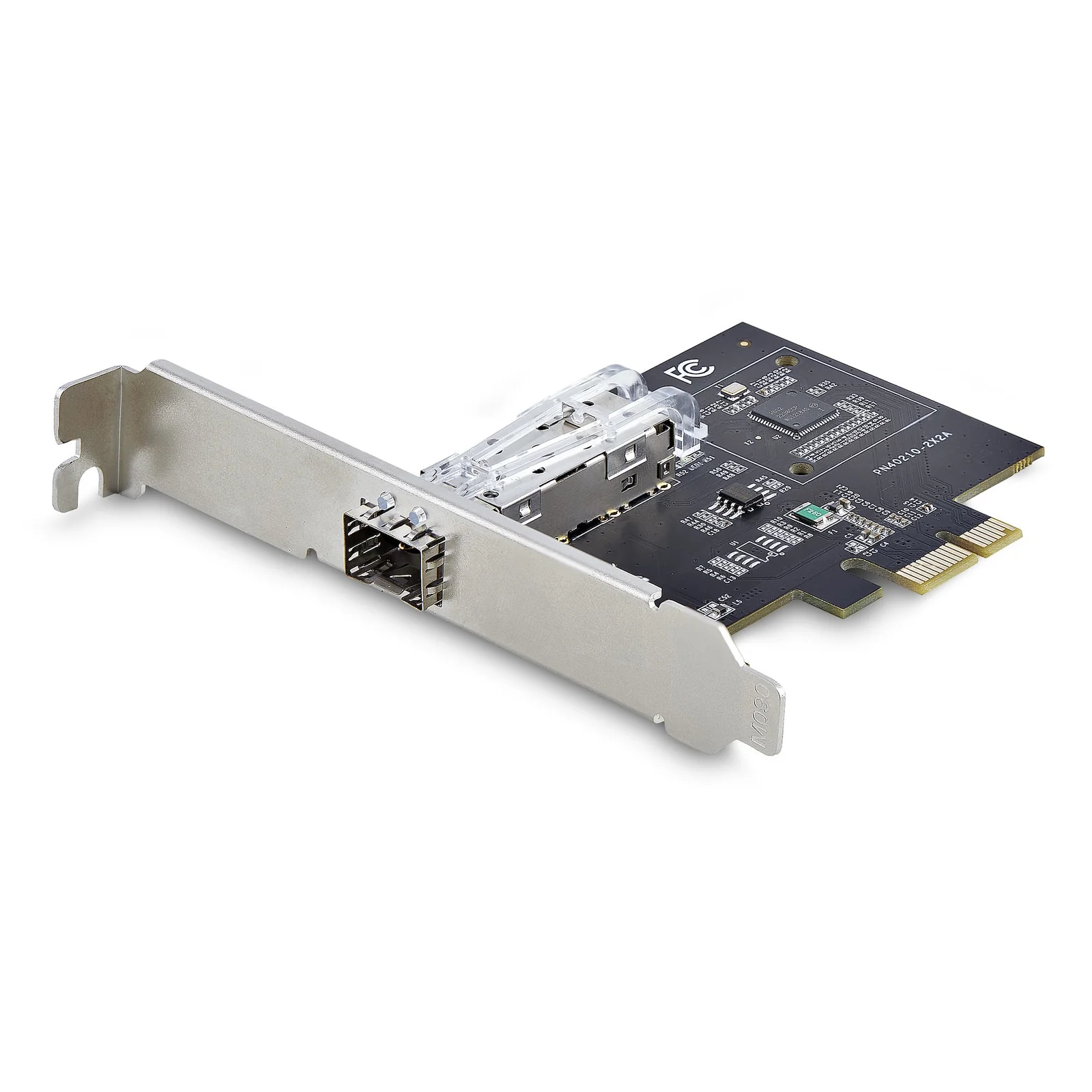 Carte Réseau GbE SFP à 1 Port, PCIe 2.1 x1, Intel I210-IS, Carte Contrôleur 1GbE, 1000BASE Cuivre/Fibre Optique, Carte Réseau Gigabit Ethernet NIC, Backplanes de Serveur/PC - Compatible Windows/Linux