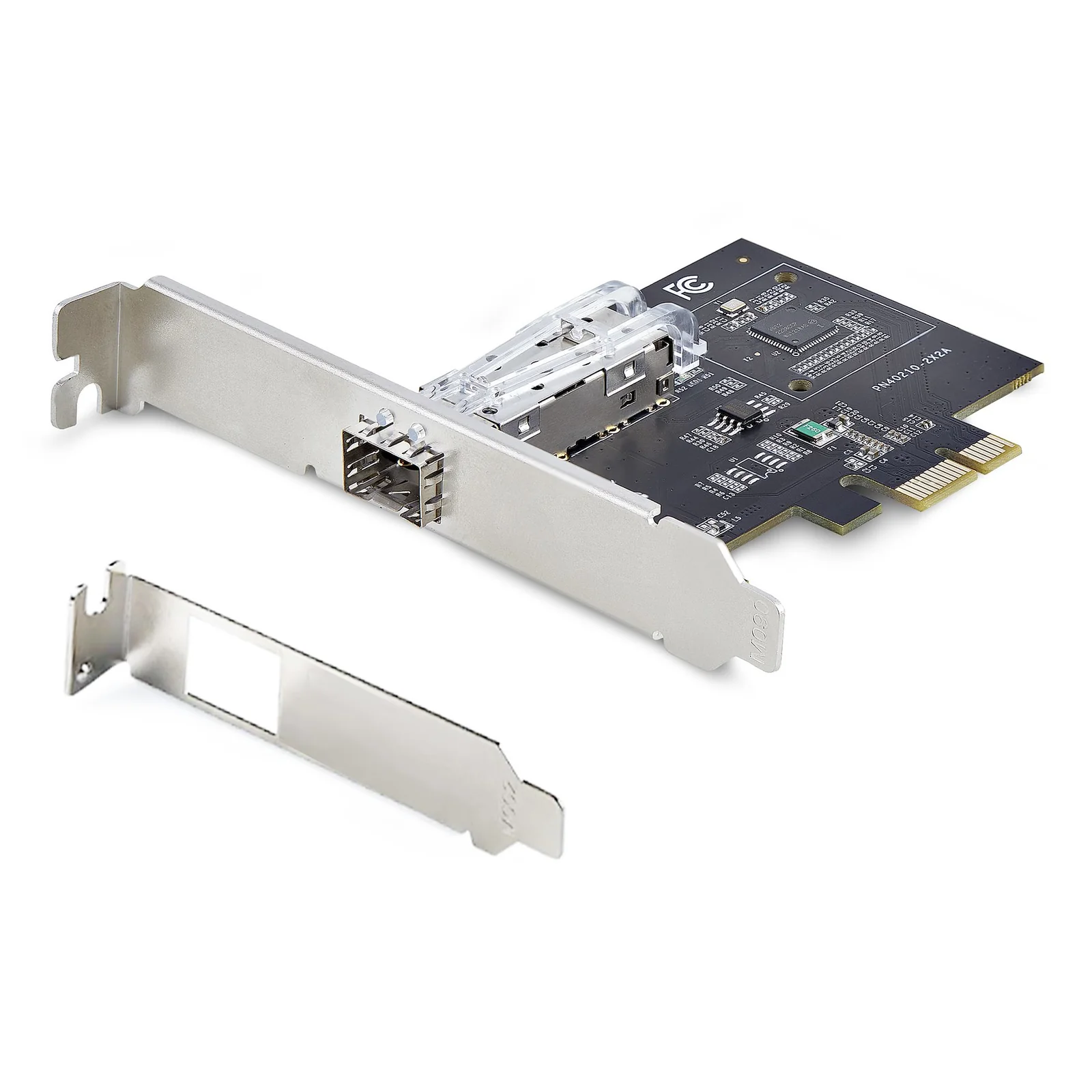 StarTech.com Carte Réseau GbE SFP à 1 Port, PCIe 2.1 x1, Intel I210-IS, Carte Contrôleur 1GbE, 1000BASE Cuivre/Fibre Optique, Carte Réseau Gigabit Ethernet NIC, Backplanes de Serveur/PC - Compatible Windows/Linux
