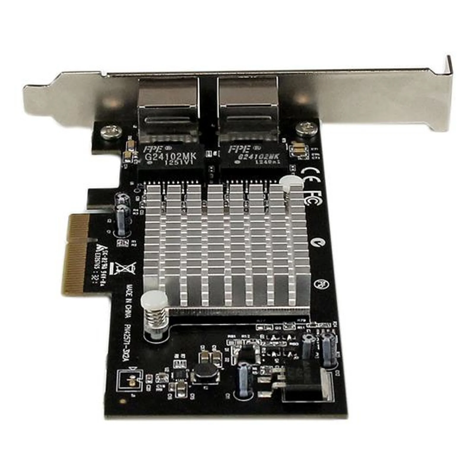 StarTech.com Carte Réseau PCI Express 2 Ports Gigabit Ethernet 10/100/1000 avec Chipset Intel i350