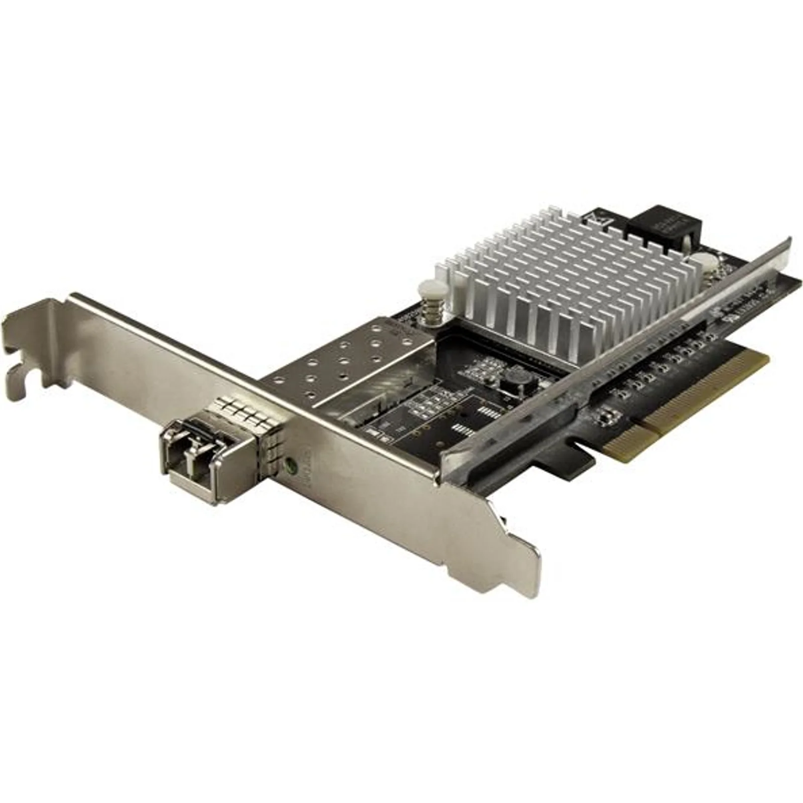 Carte réseau PCI Express à 1 port fibre optique 10 Gigabit Ethernet SFP+ ouvert - Chipset Intel - MM