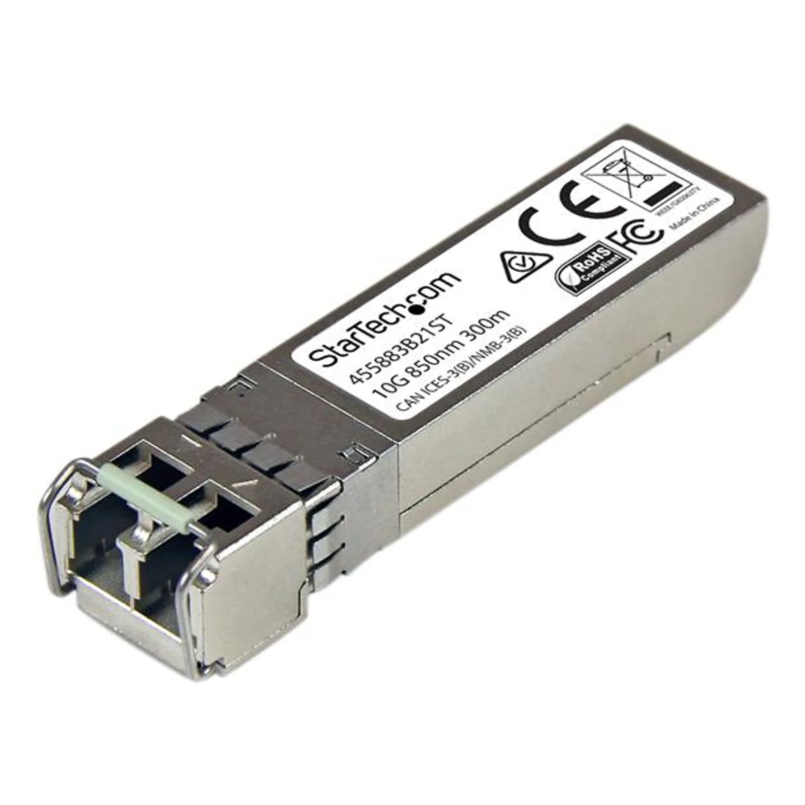StarTech.com Carte réseau PCI Express à 1 port fibre optique 10 Gigabit Ethernet SFP+ ouvert - Chipset Intel - MM